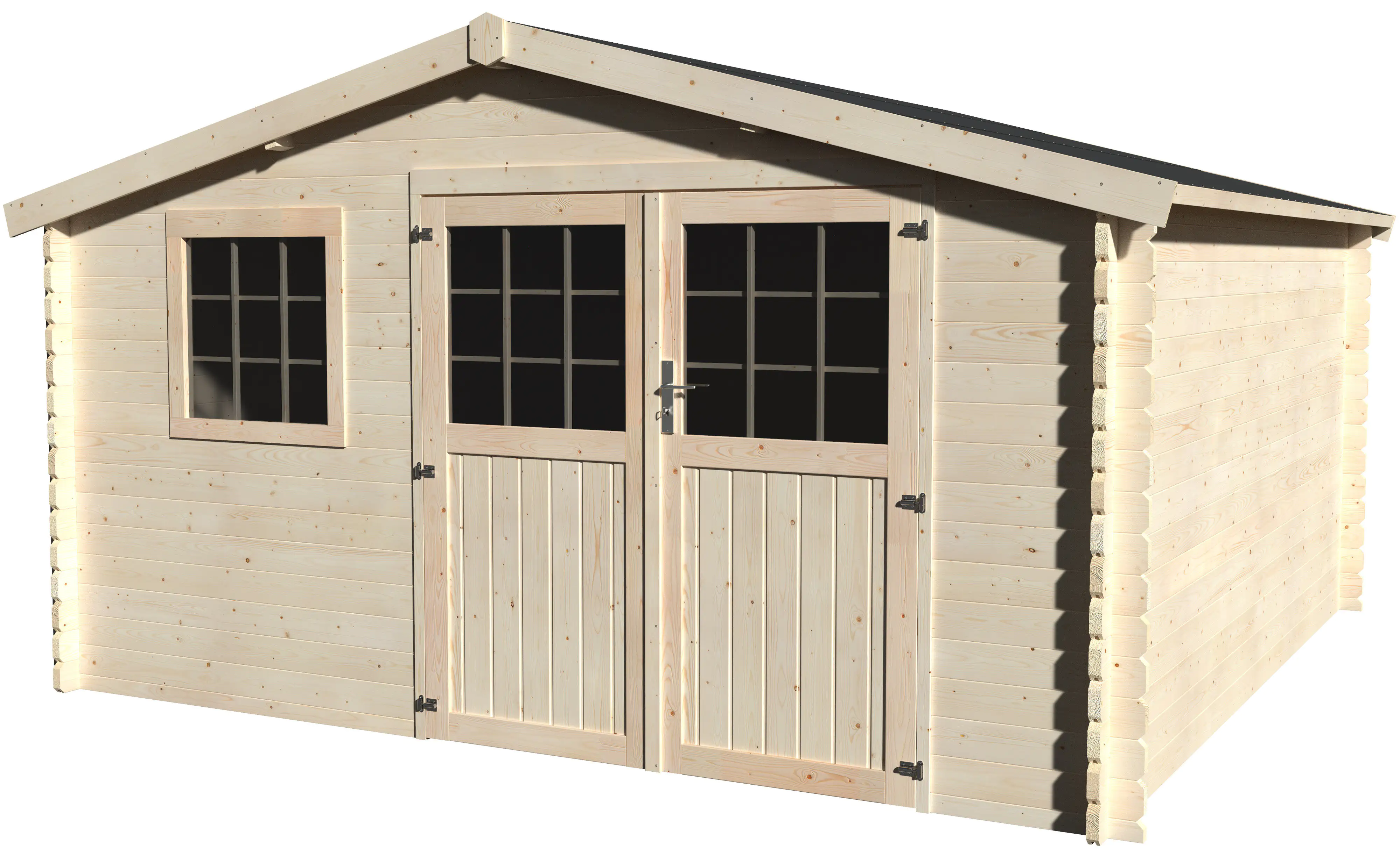 Decor et Jardin Gartenhaus Vallauris 400 x 400 cm natur