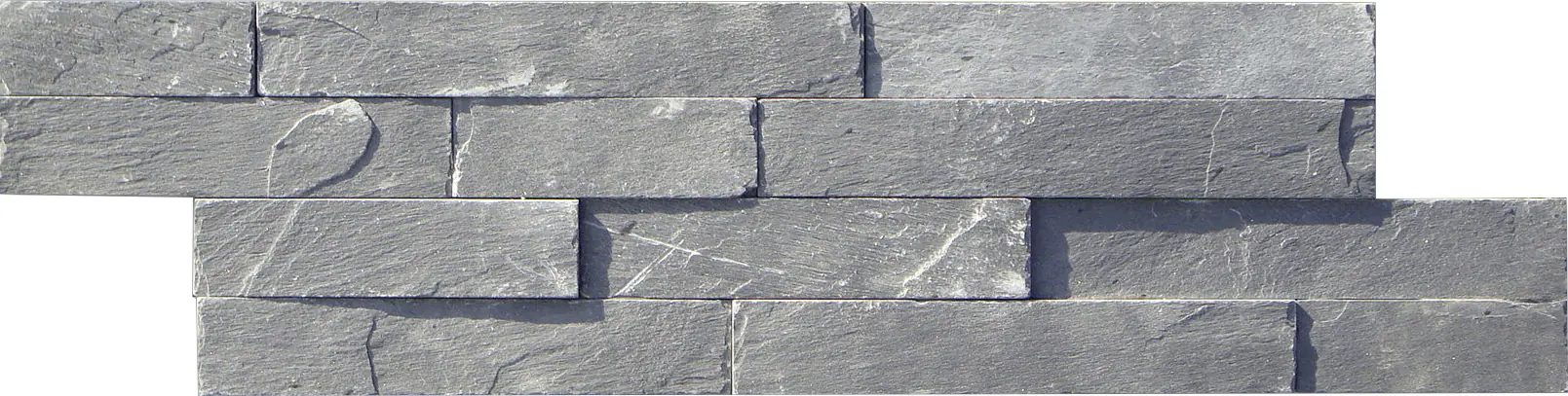 Verblendstein schiefer 40 x 10 cm schwarz
