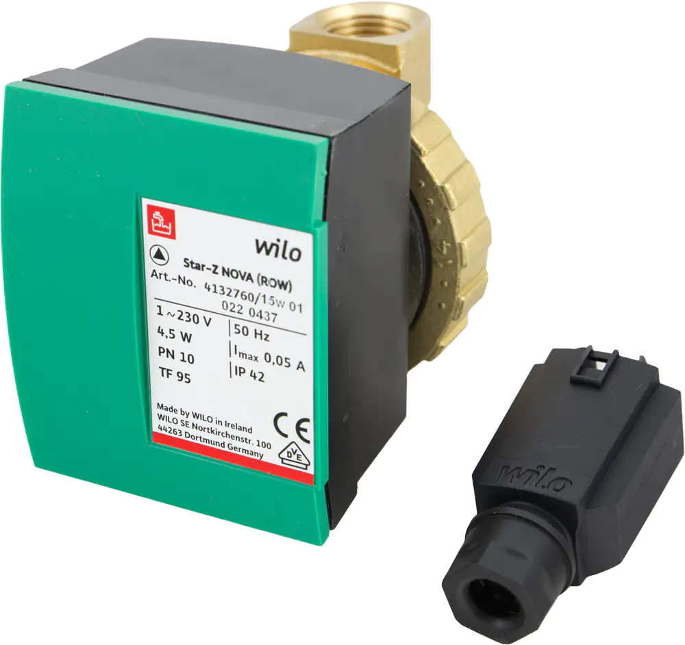 Wilo Zirkulationspumpe Star Z Nova 1/2" Trinkwasserpumpe