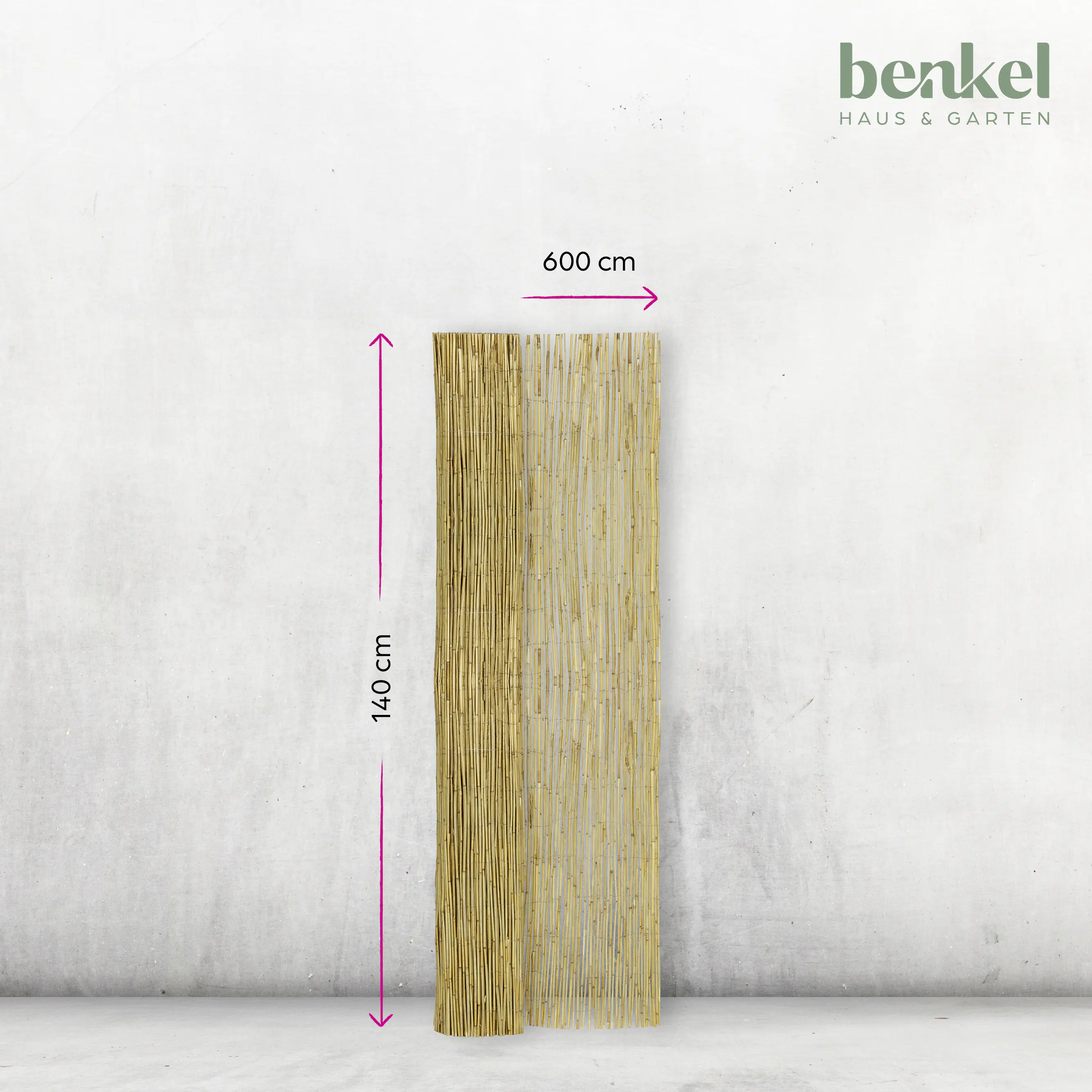 Schilfrohrmatte 6 x 1,4 m Schilfrohrmatte 6 x 1,4 m