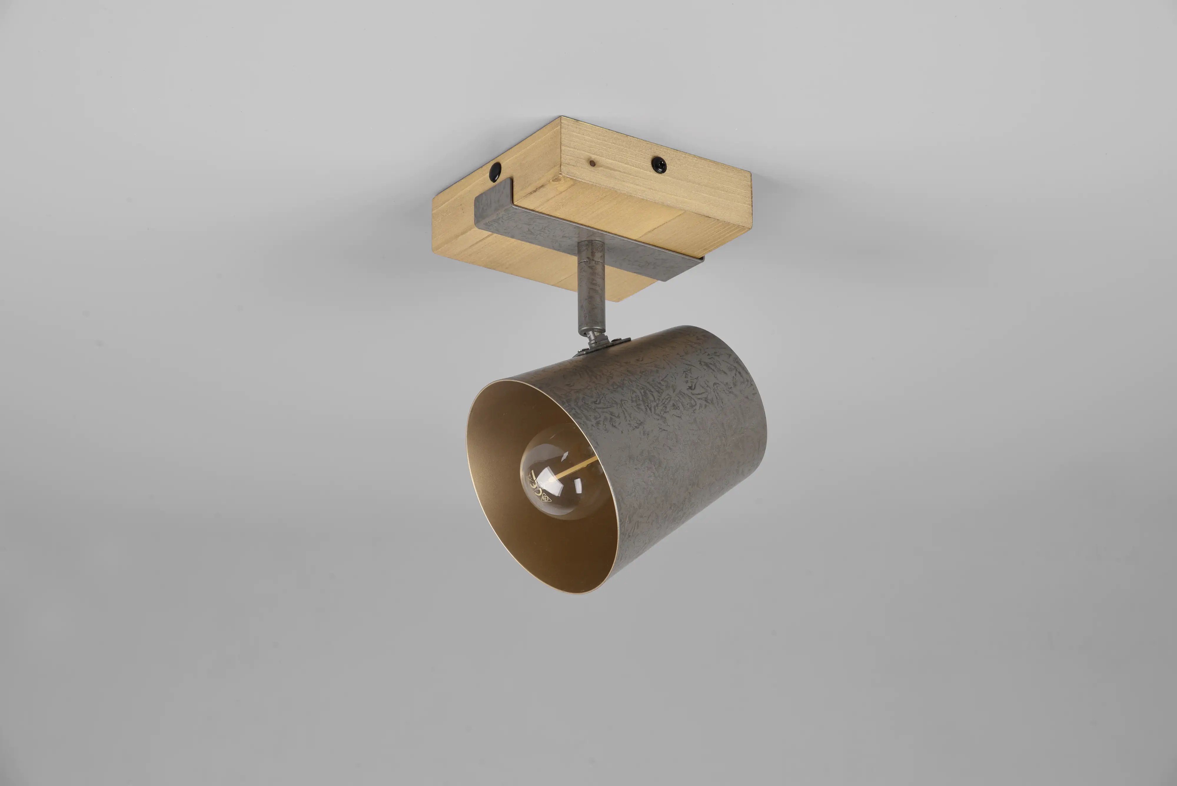 4017807502558_2716270 Trio Leuchten 1er Spot Bell nickel antik