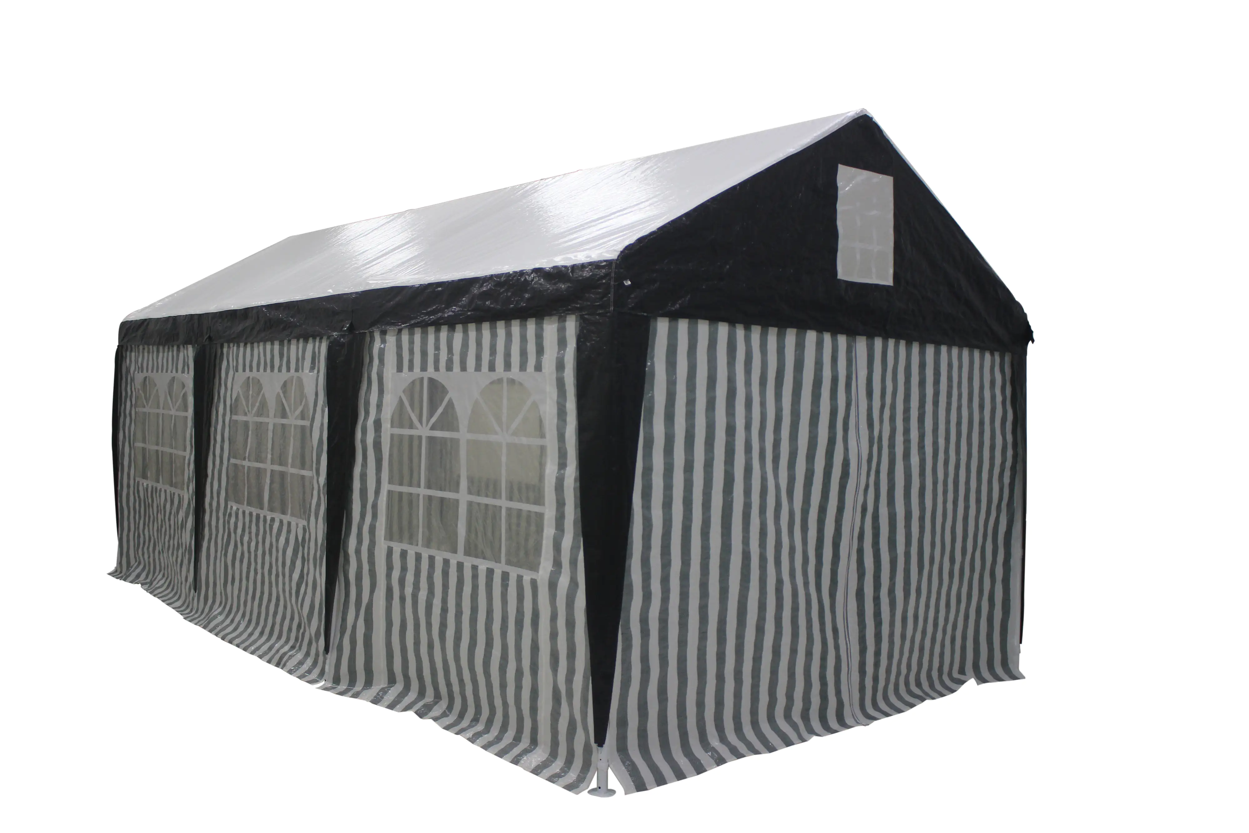 TrendLine Seitenteile für Großraumzelt 3 x 6 m , grün-weiß, 6 Stück TrendLine Seitenteile für Großraumzelt 3 x 6 m , grün-weiß, 6 Stück