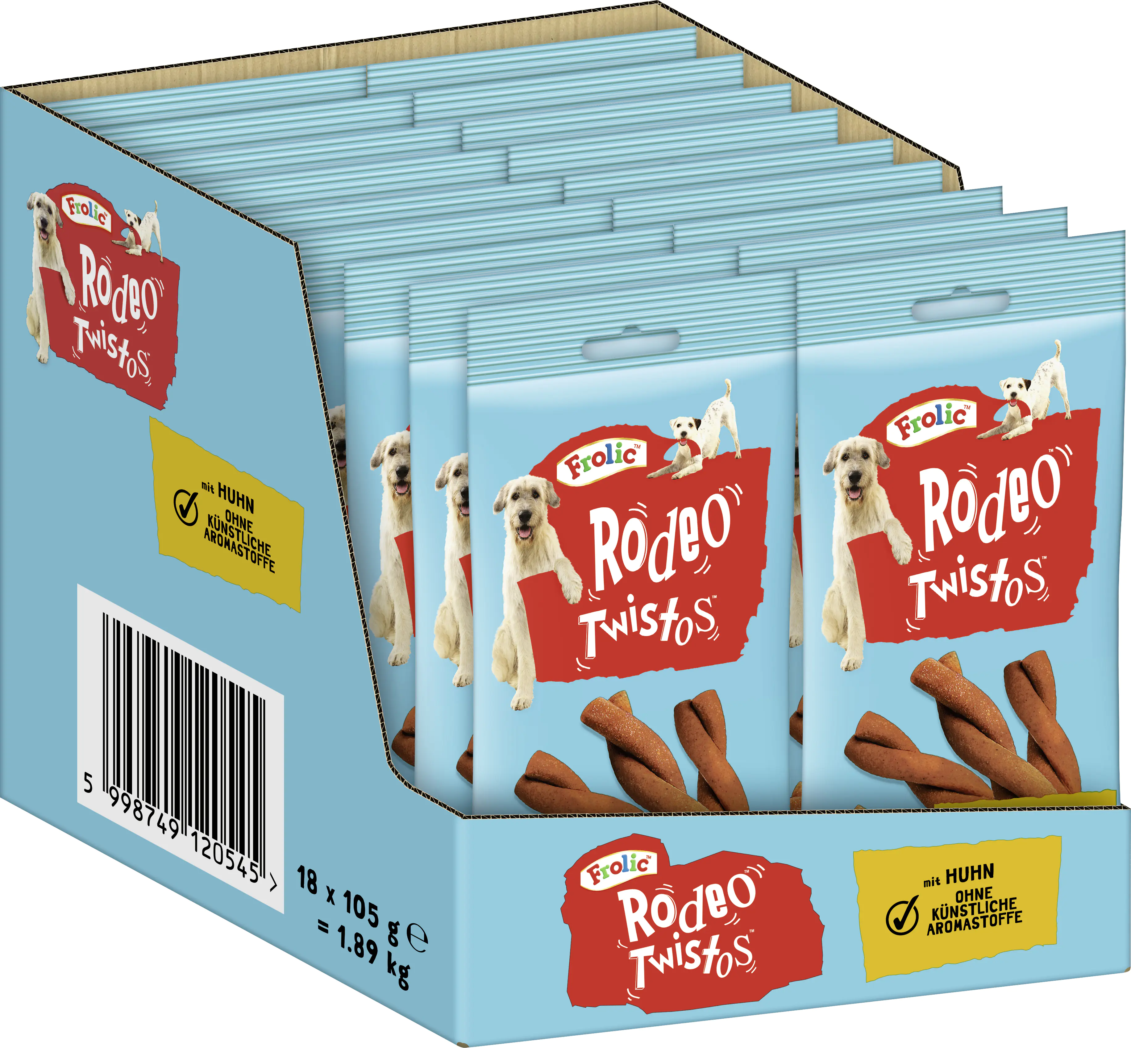 Frolic Rodeo Twistos mit Geflügel 105g Frolic Rodeo Twistos mit Geflügel 105g