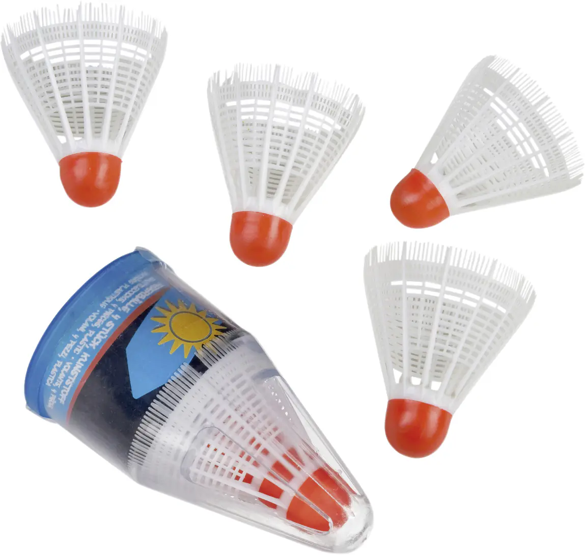 Federbälle 4-teilig