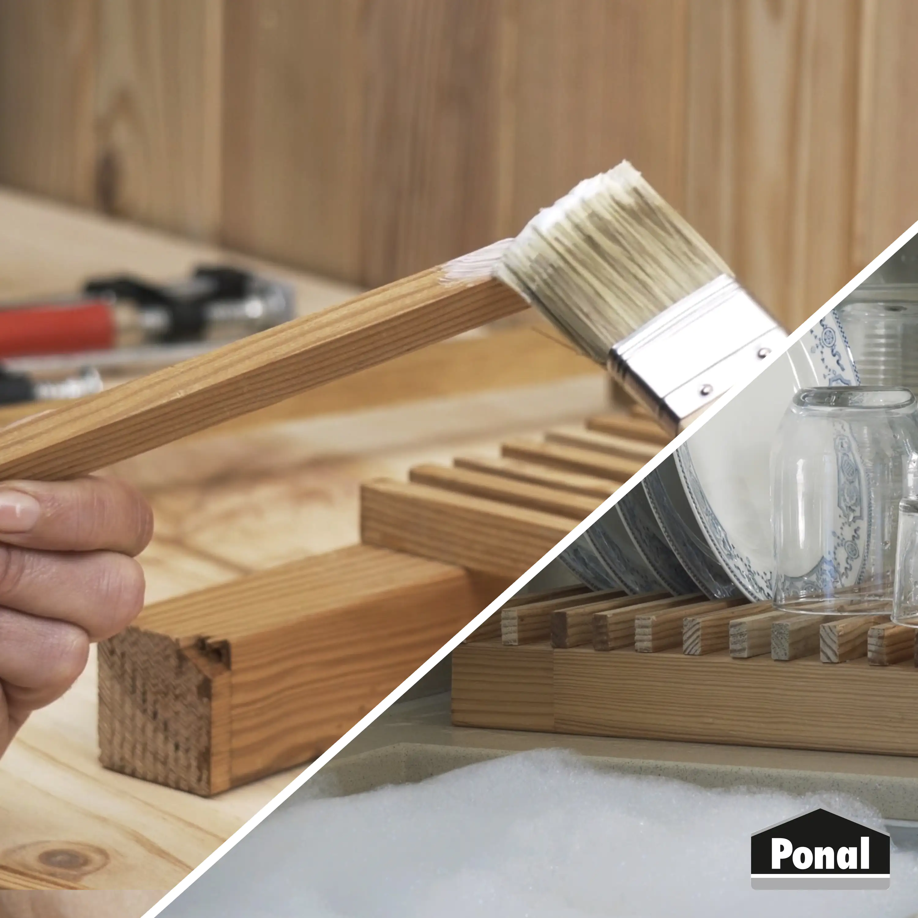 Ponal Holzleim Wasserfest 760 g Dose, trocknet transparent Ponal Holzleim Wasserfest 760 g Dose, trocknet transparent