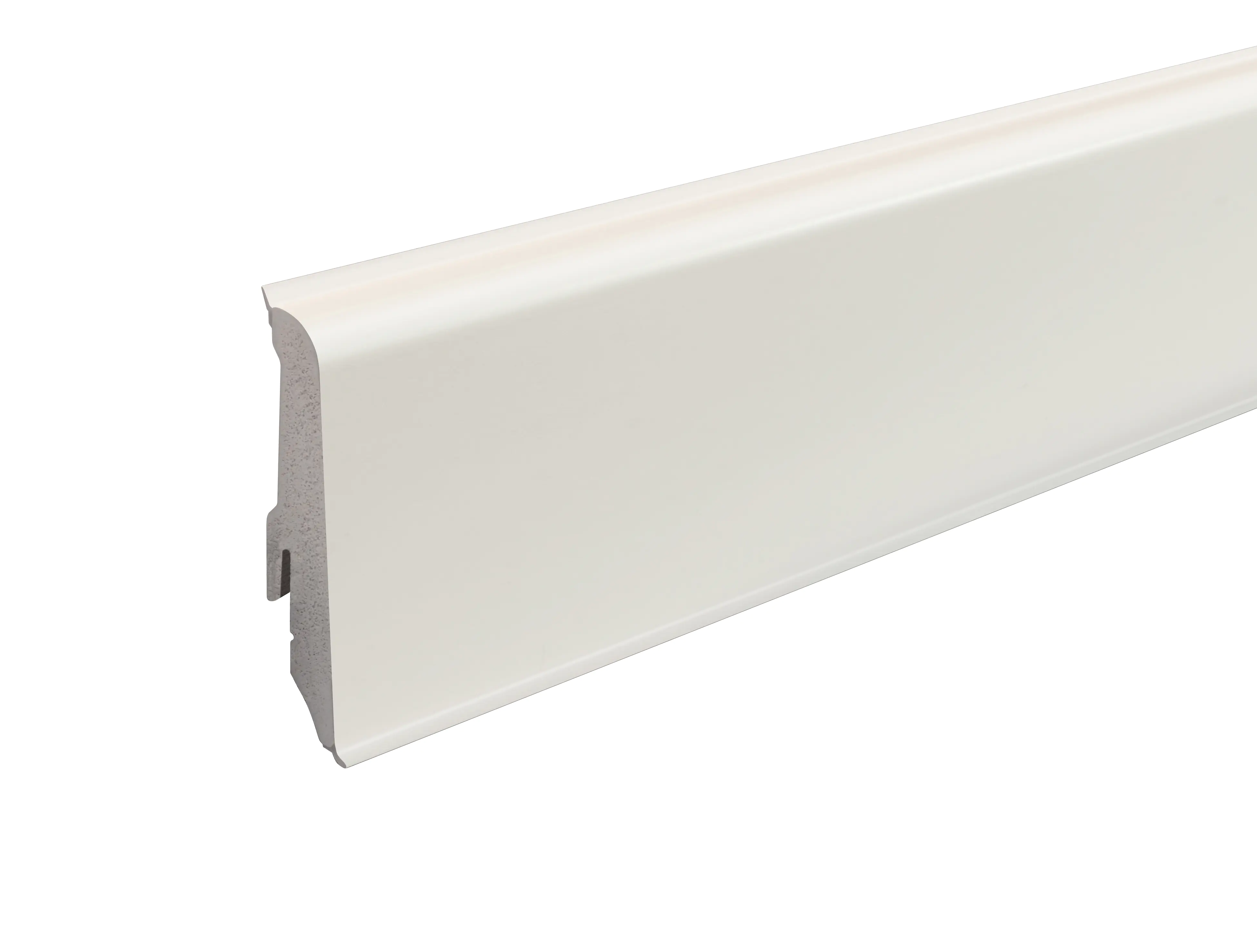Neuhofer Fußleiste 240 cm x 59 x 17 mm weiß
