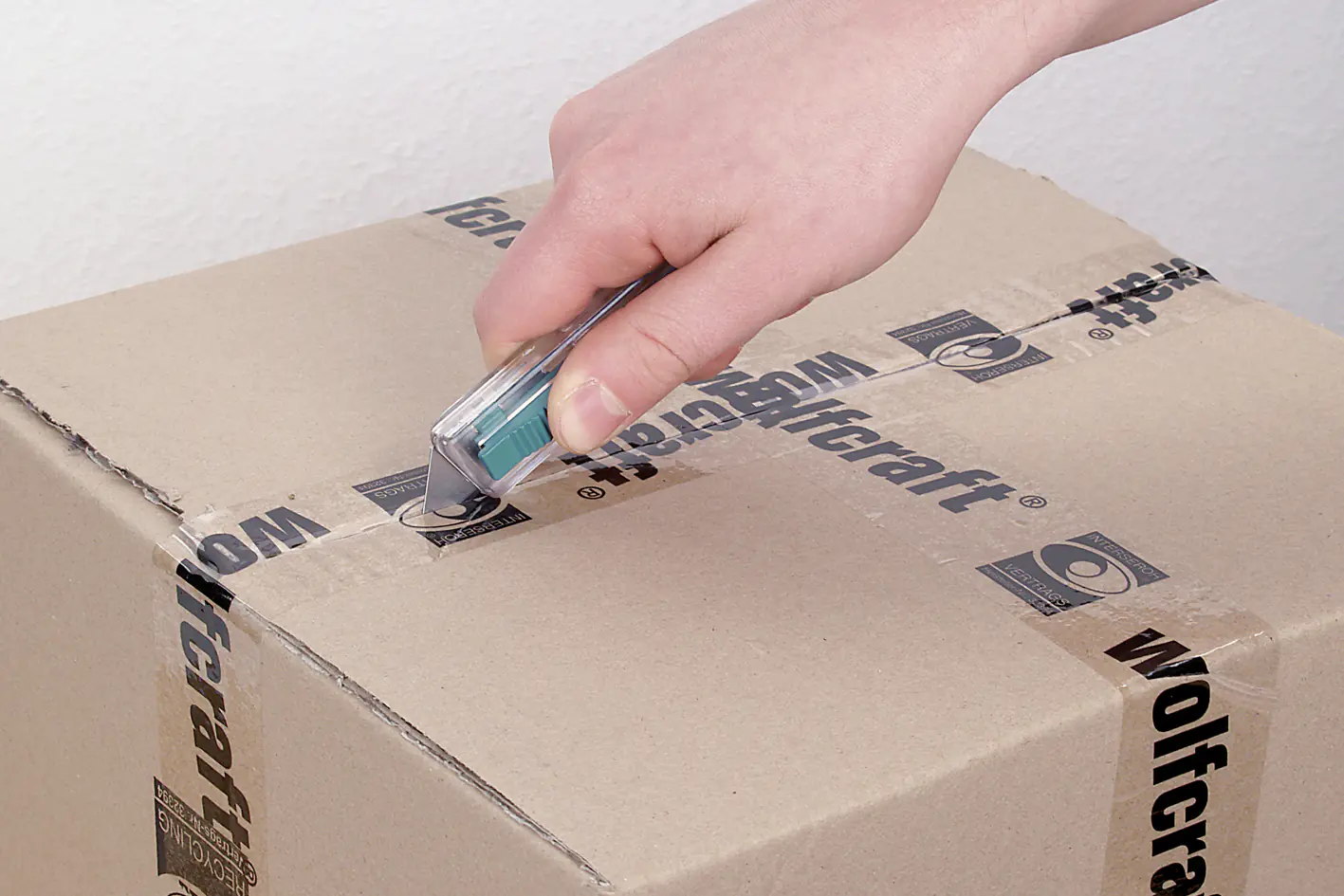 Wolfcraft Sicherheitsmesser mit einziehbarer Klinge Wolfcraft Sicherheitsmesser mit einziehbarer Klinge