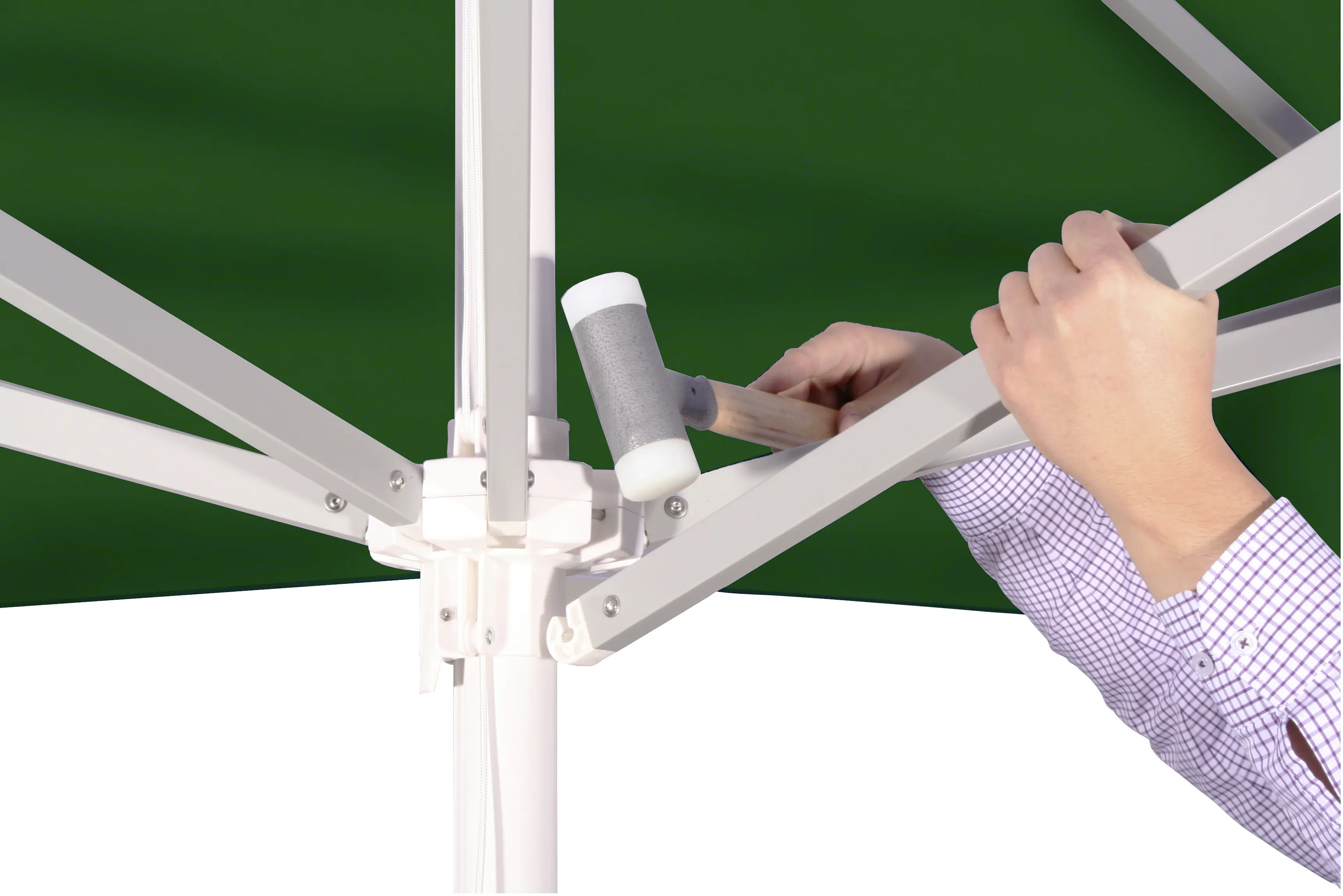 Schneider Sonnenschirm Jumbo dunkelgrün Ø 400 cm