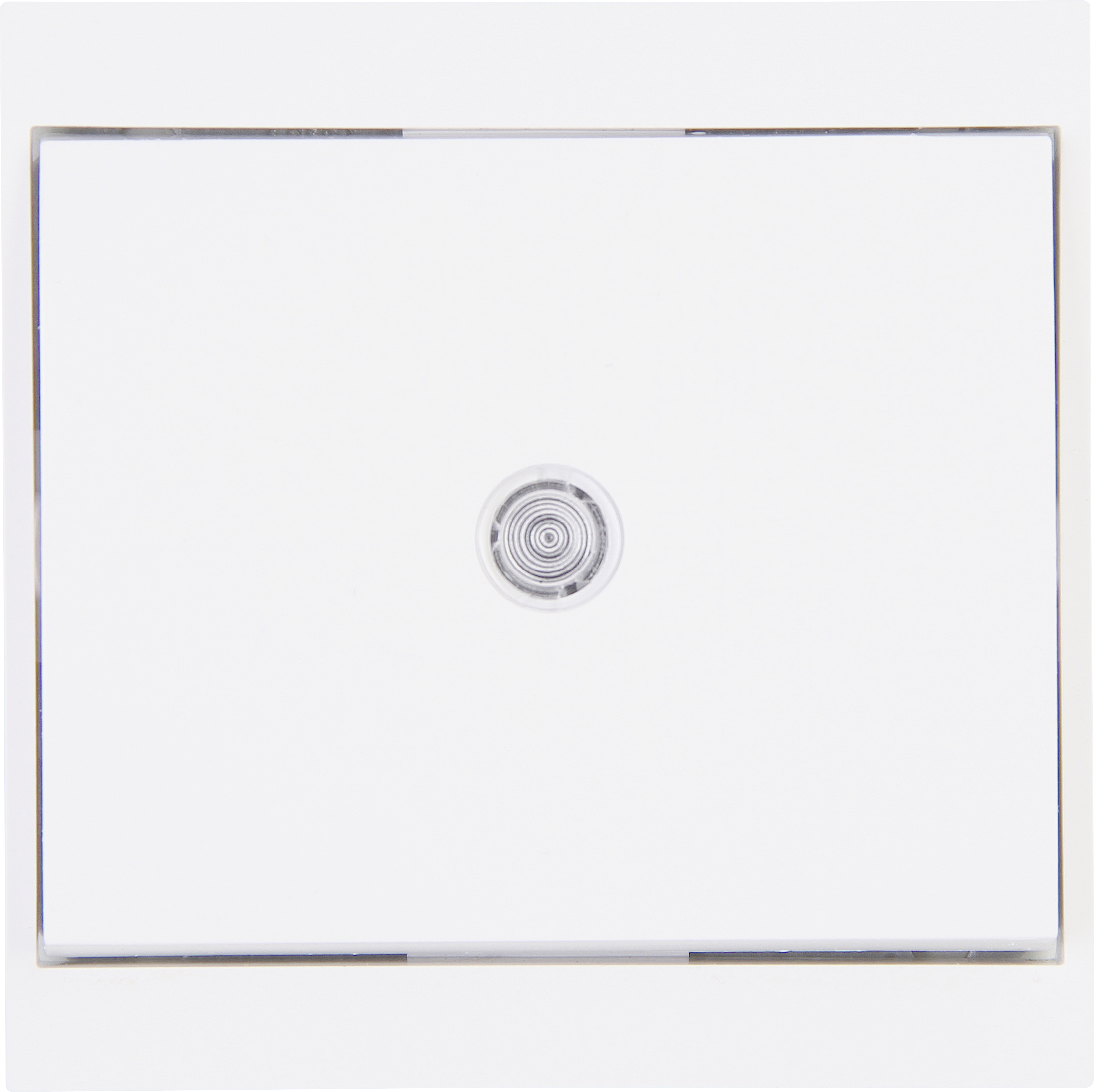 Kopp Taster beleuchtet Malta, arktisweiß, 621371088