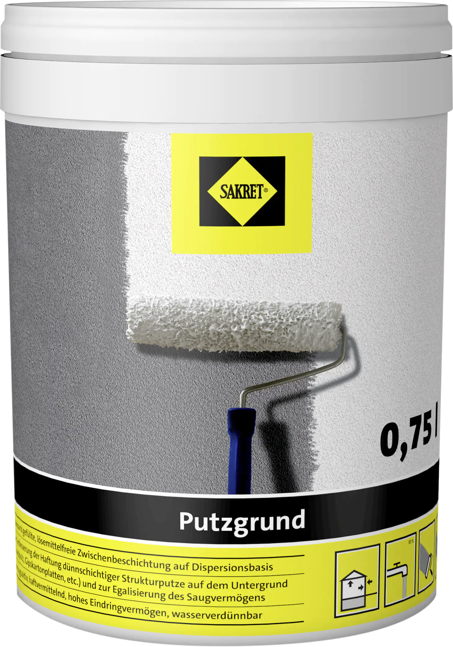 SAKRET Putzgrund 0,75 l