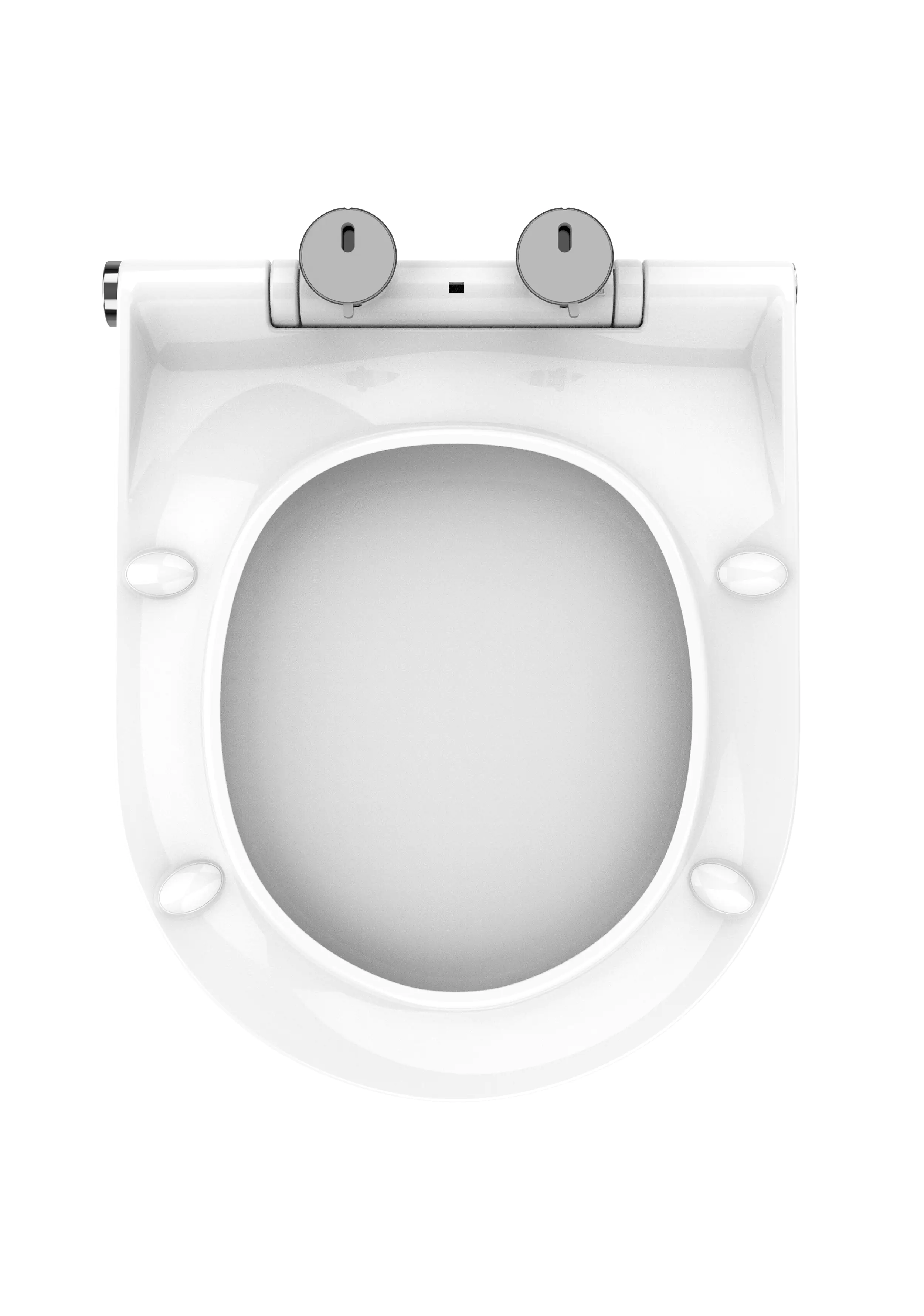 Primaster WC-Sitz mit Absenkautomatik Memphis weiß und Beleuchtung