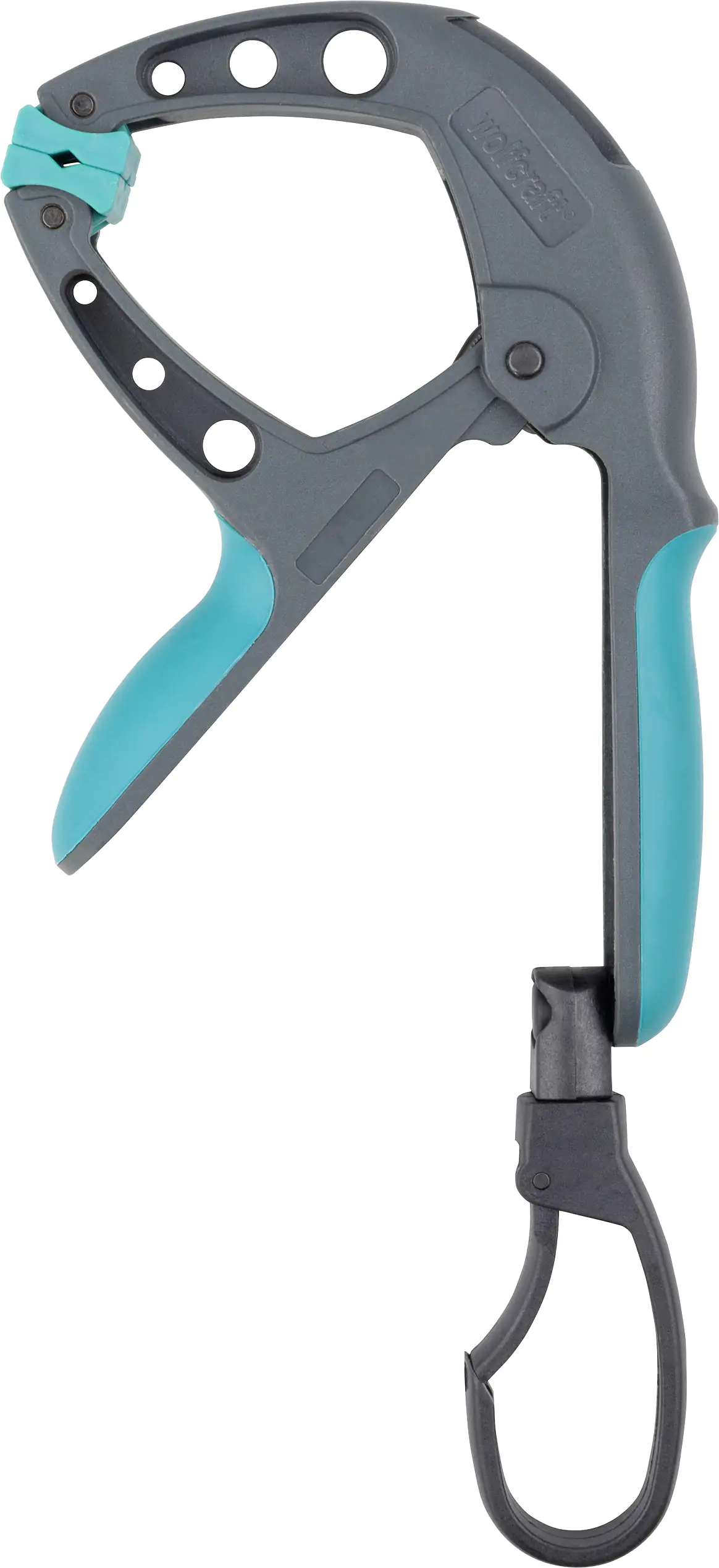 Wolfcraft Federzwinge mit Haken 50 mm