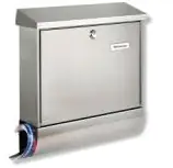 Burg Wächter Briefkasten Amrum 3867 mit Zeitungsbox 42 x 37.7 x 11.5 cm