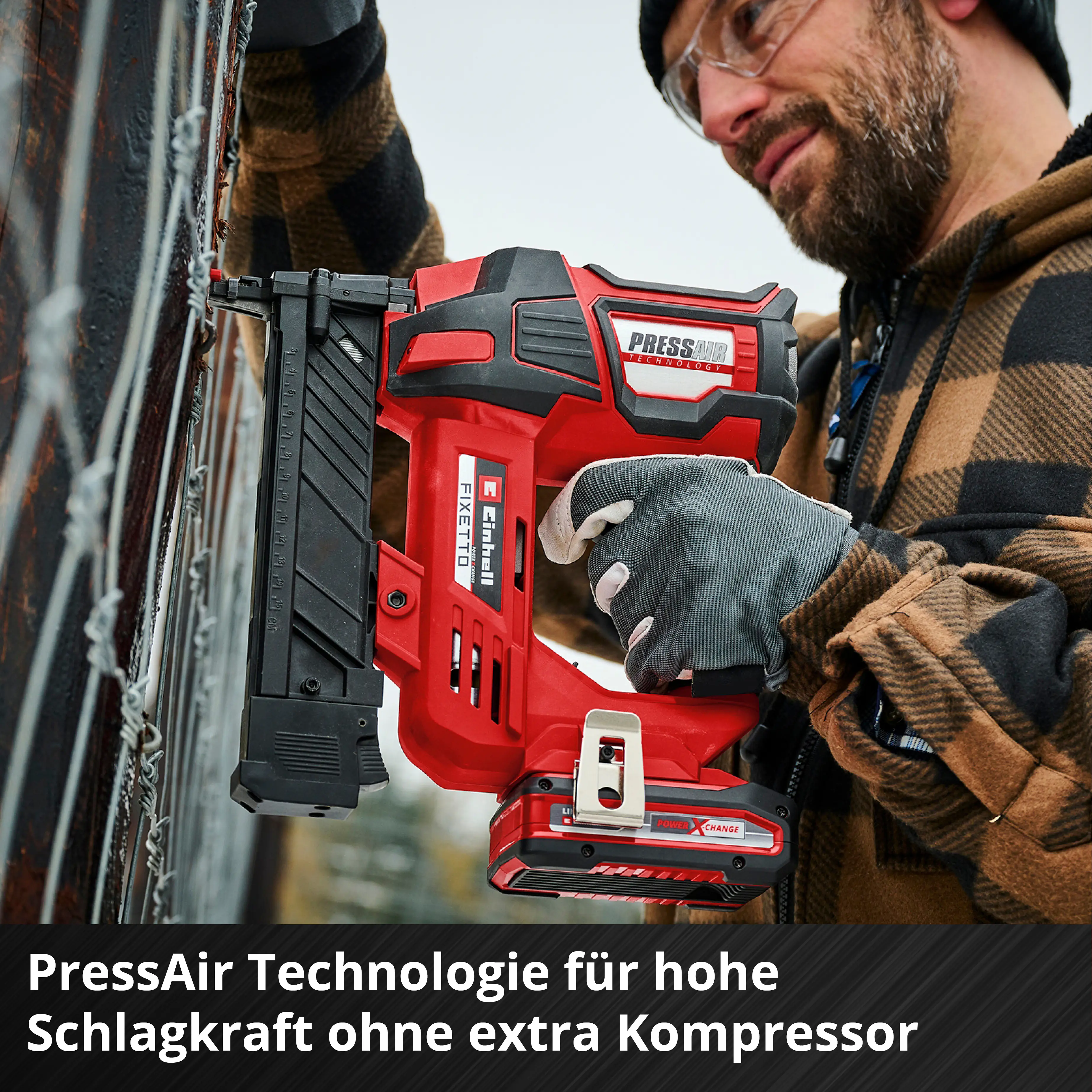 Einhell Professional Akku-Tacker FIXETTO 18/38 Solo 18 V Einhell Professional Akku-Tacker FIXETTO 18/38 Solo 18 V