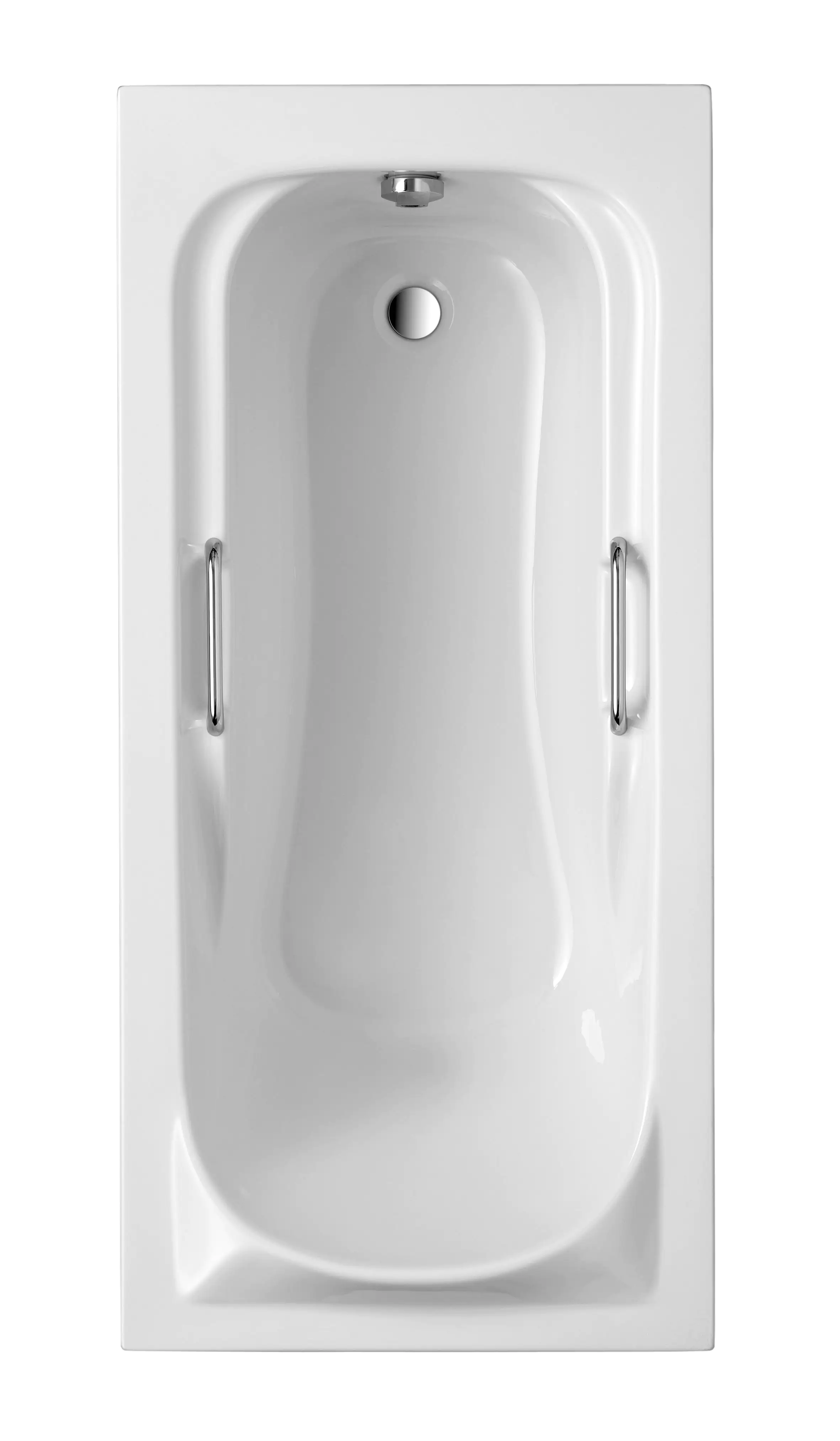 Ottofond Badewanne Korfu 170 x 80 cm, weiß