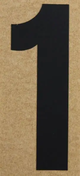 Conacord Klebebuchstabe 65 x 100 mm