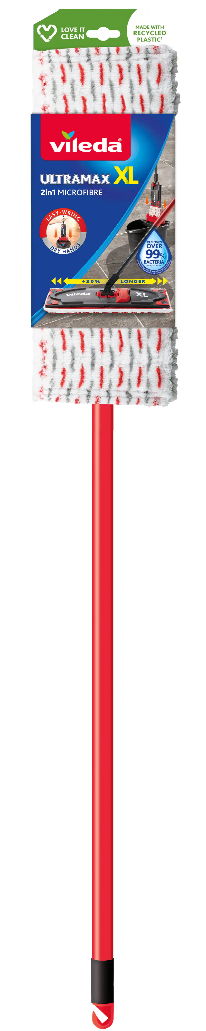 Vileda Bodenwischer Ultramax XL mit Teleskopstiel 42cm Vileda Bodenwischer Ultramax XL mit Teleskopstiel 42cm