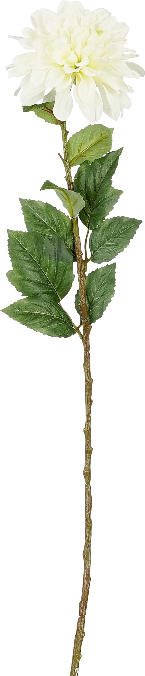 Mica Dahlie weiß aus Polyester 75 cm