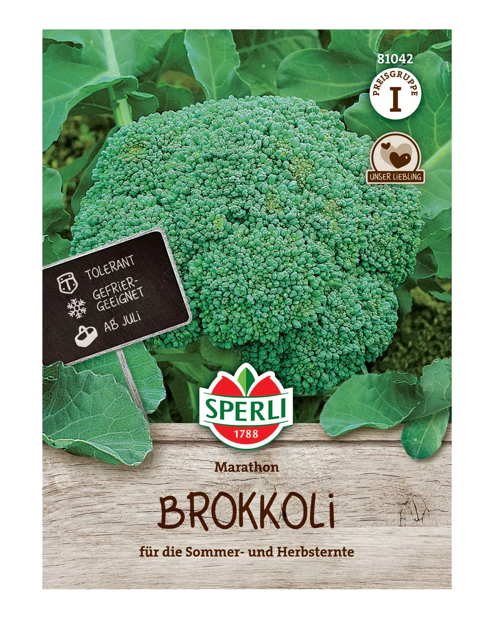 Sperli Saatgut Brokkoli Marathon F1 für ca. 35 Pflanzen