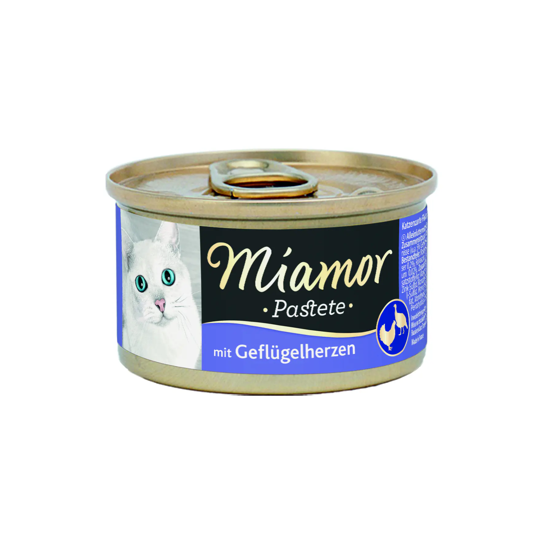Miamor Pastete Geflügelherzen 85 g
