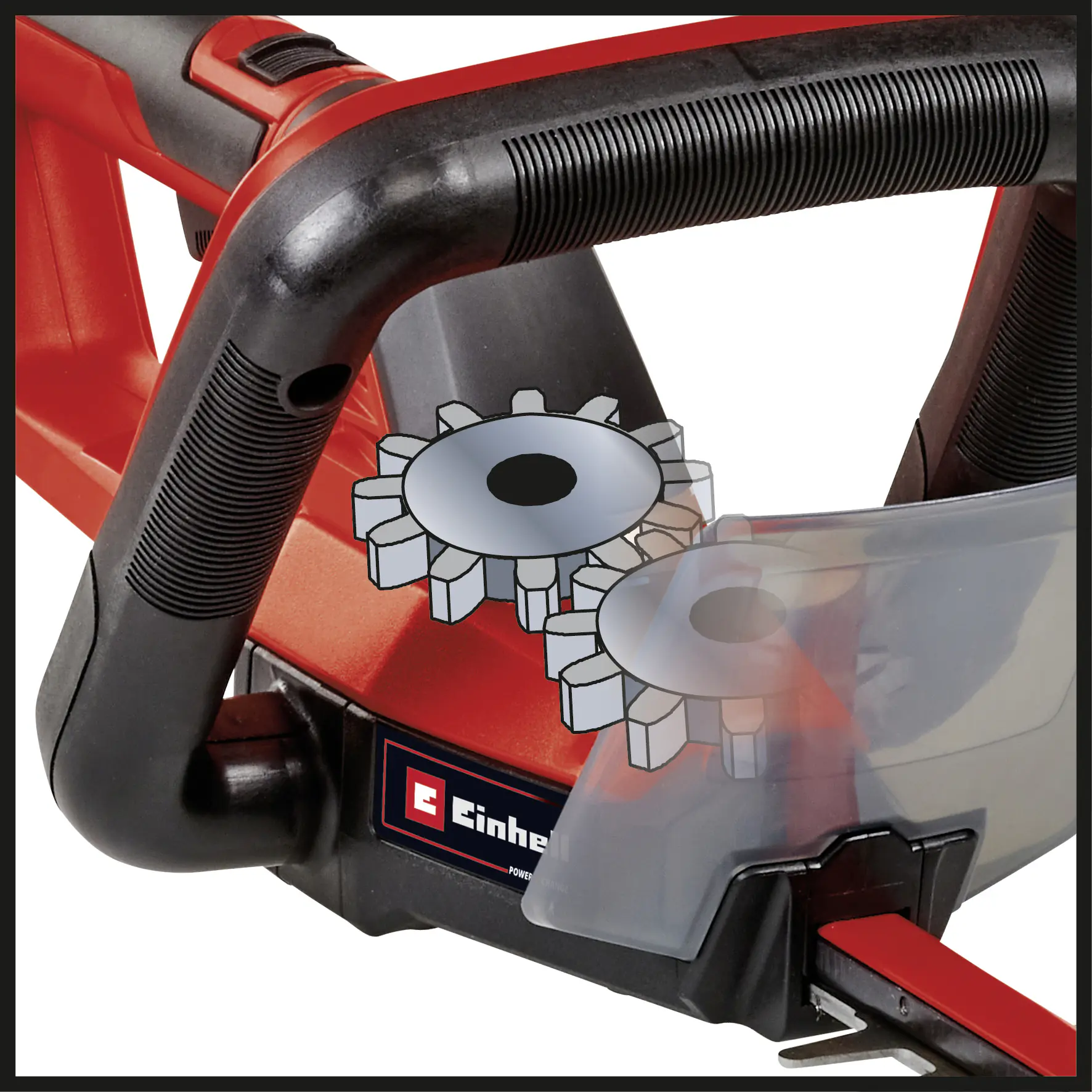 Einhell Akku Heckenschere GC-CH 18/50 Li Kit 51 cm Schnittlänge