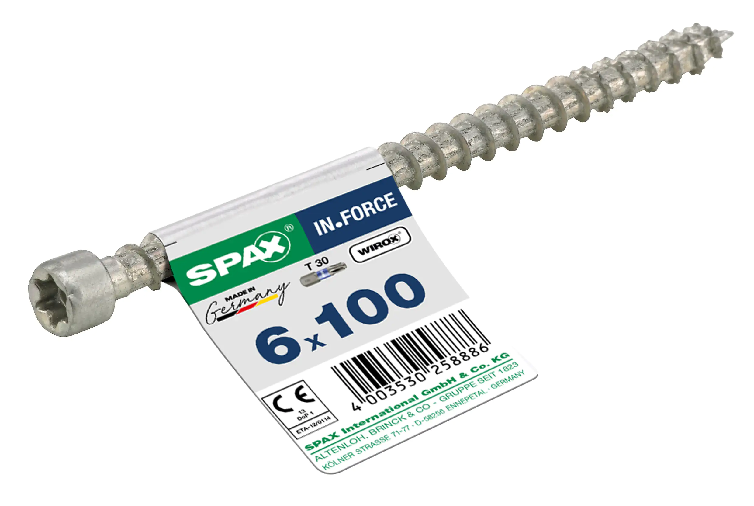 Spax Holzbauschrauben 6.0 x 100 mm TX 30 - 1 Stk.