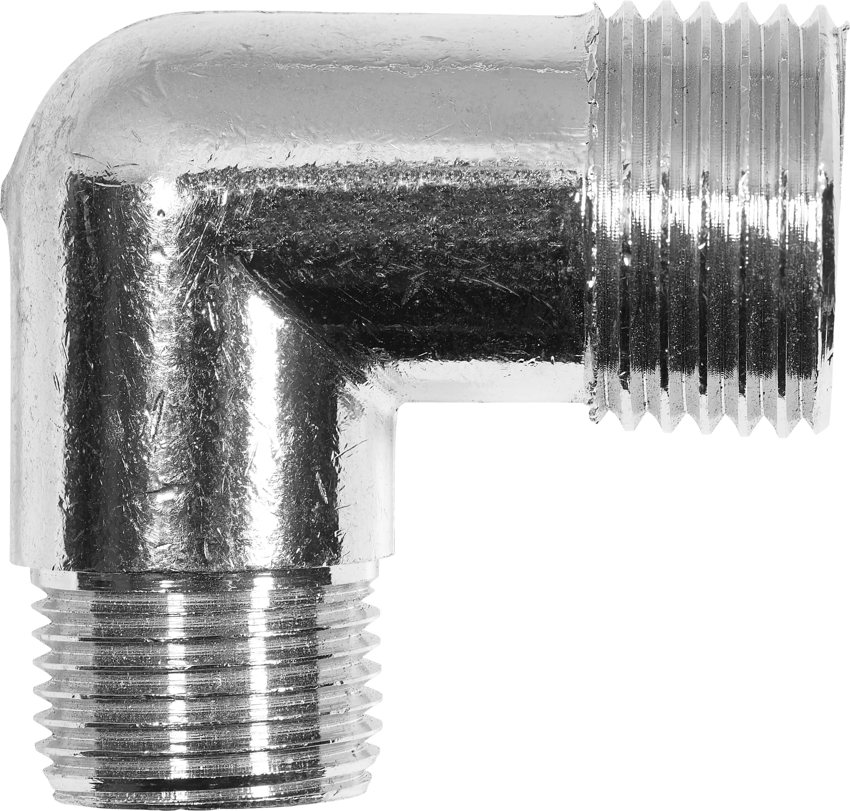 Cornat Winkel verchromt 1/2" AG x ø 12 mm 3/8" AG x ø 10 mm