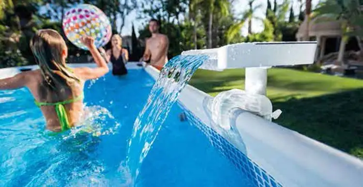 Intex Multi-Color LED Wasserfall Cascade 33 x 28 x 28 cm Intex Multi-Color LED Wasserfall Cascade 33 x 28 x 28 cm