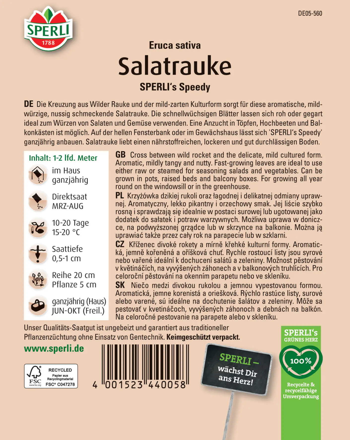 Sperli Salatrauke Sperli 's Speedy Sperli Salatrauke Sperli 's Speedy