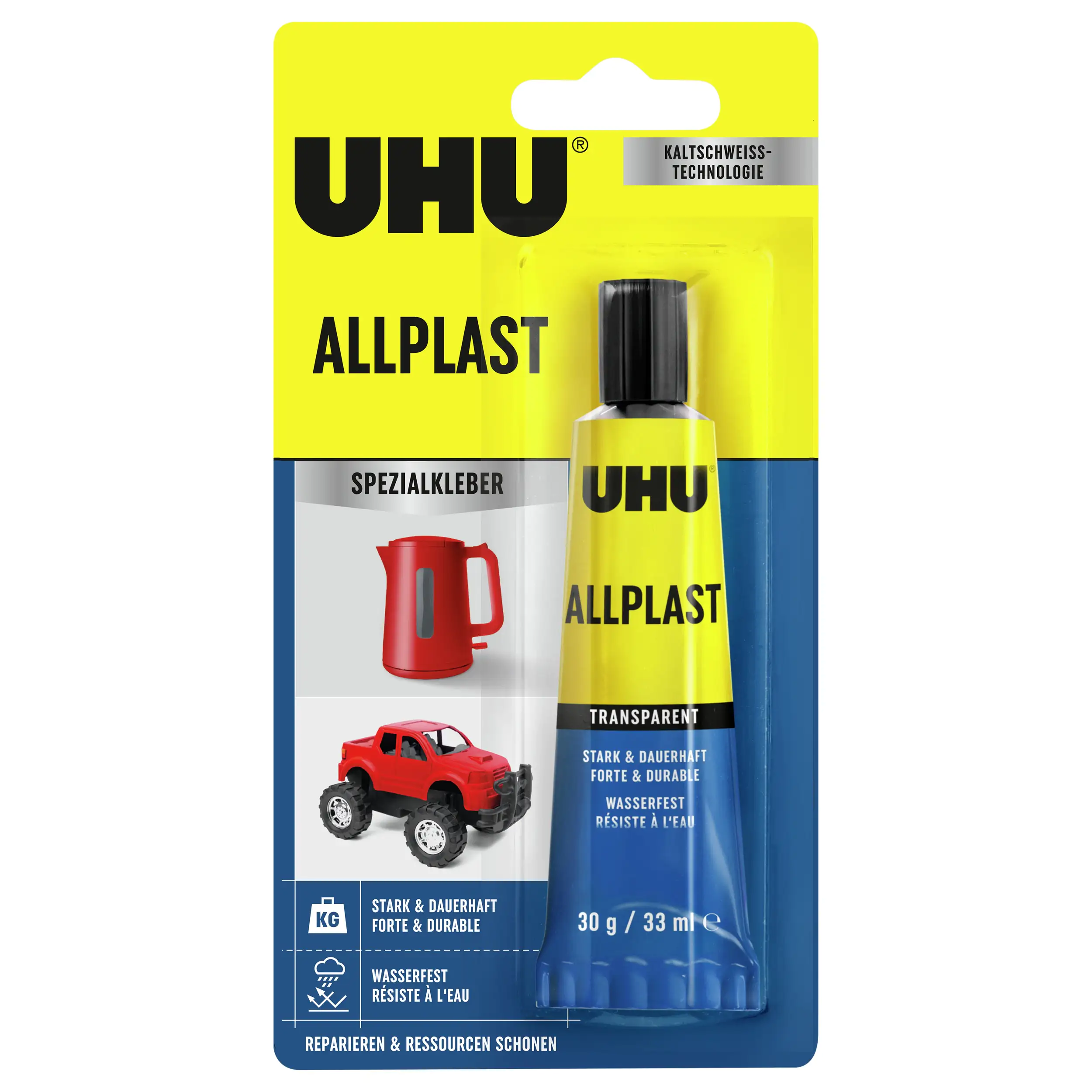 UHU Allplast Spezialkleber 30 g transparent UHU Allplast Spezialkleber 30 g transparent
