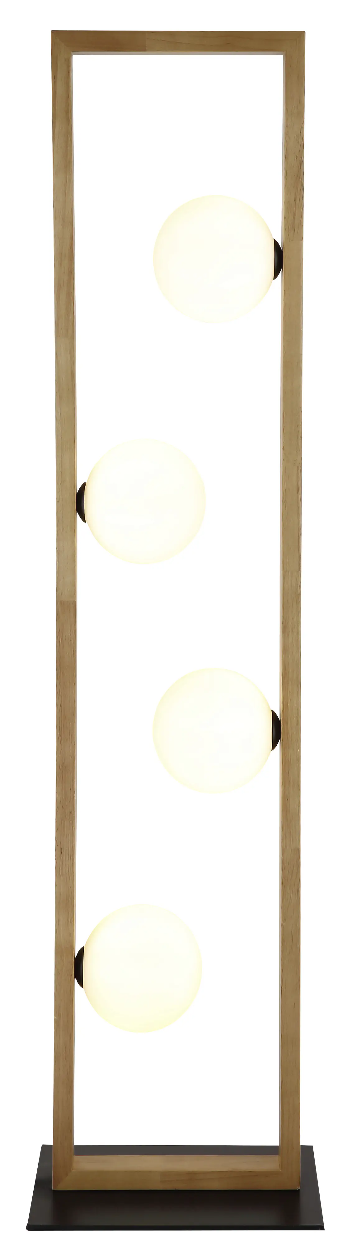 Globo Stehleuchte Nanda 110 cm schwarz matt