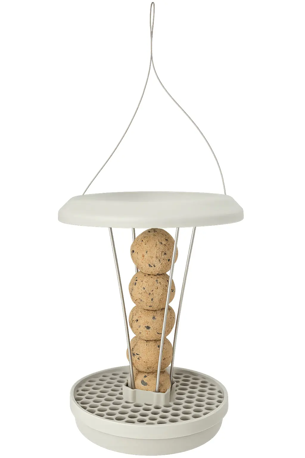 Swissinno Vogelfutterhaus Lucerne hellgrau Swissinno Vogelfutterhaus Lucerne hellgrau