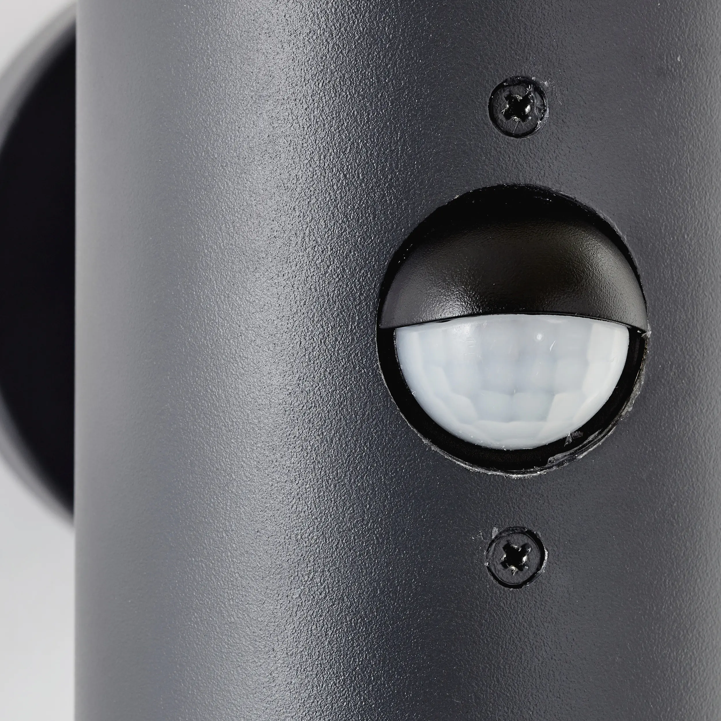 Brilliant LED Außen-Wandleuchte Cliffi aluminium mit Bewegungsmelder E27 28 W