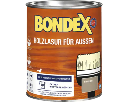Bondex Holzlasur 0,75 L treibholz Bondex Holzlasur 0,75 L treibholz