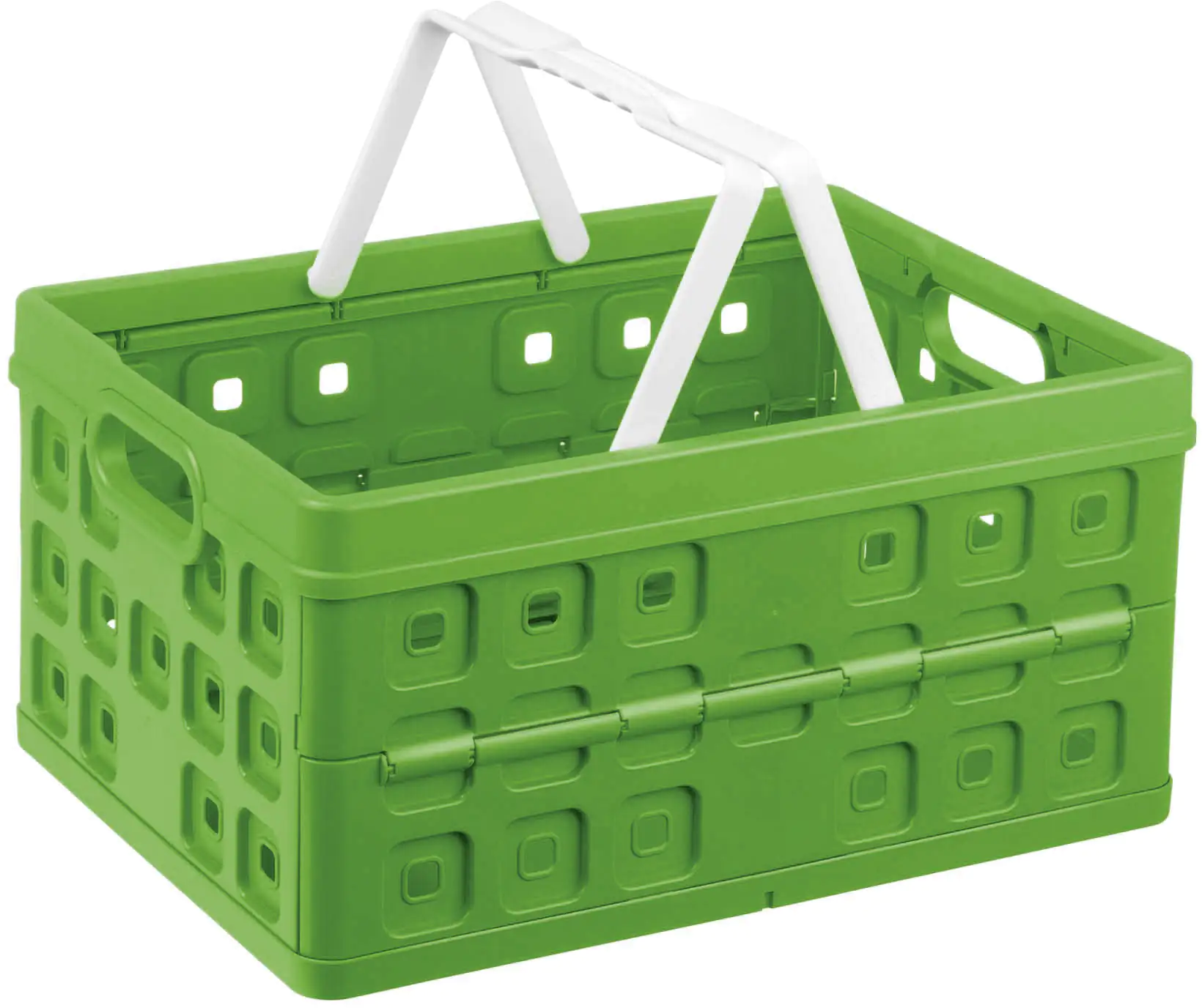 Sunware Klappbox Square 32L grün/weiß 49 x 36 x 25 cm