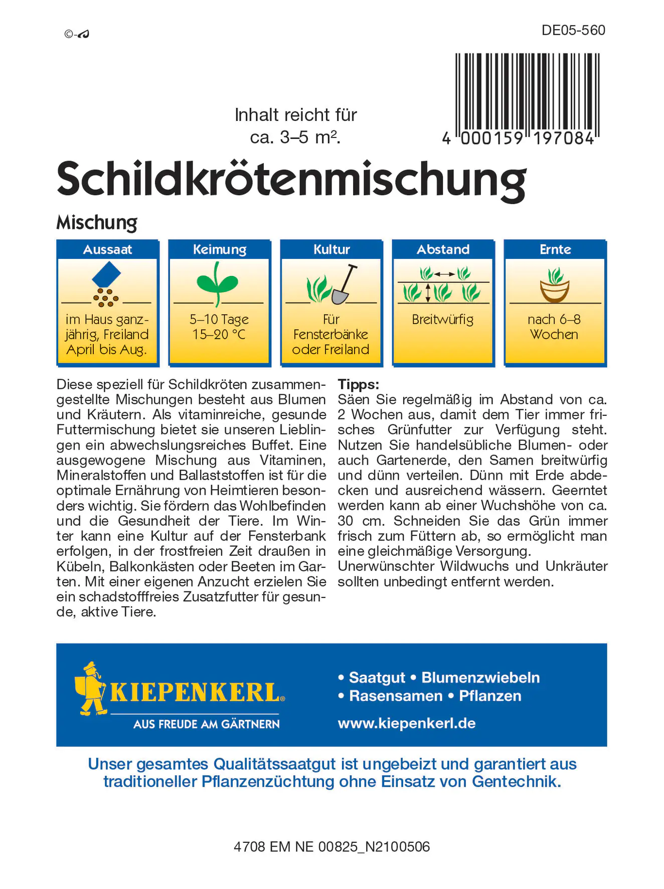 Kiepenkerl Schildkrötenmischung