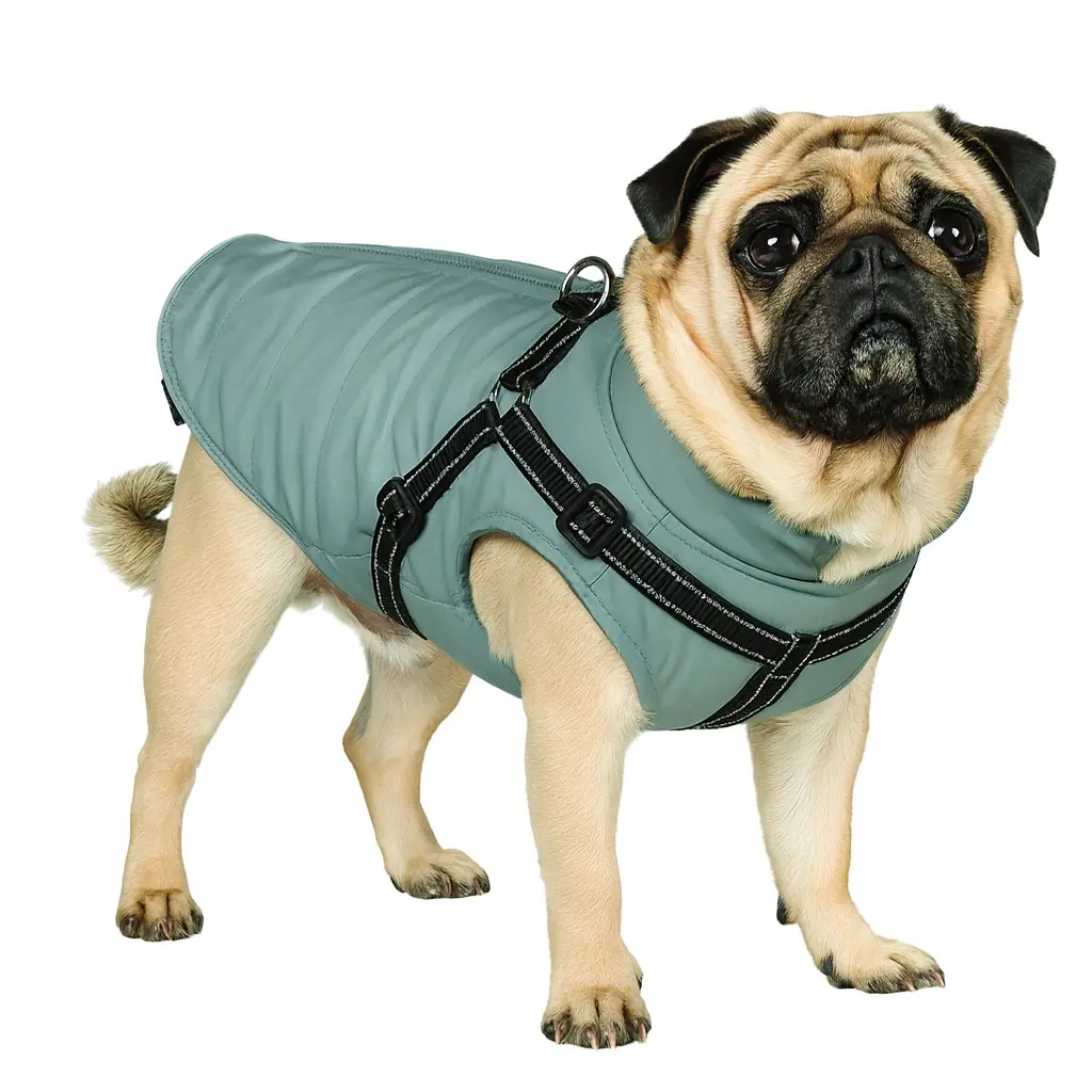 Nobby Hundemantel Full Reflect 2 in 1 silber