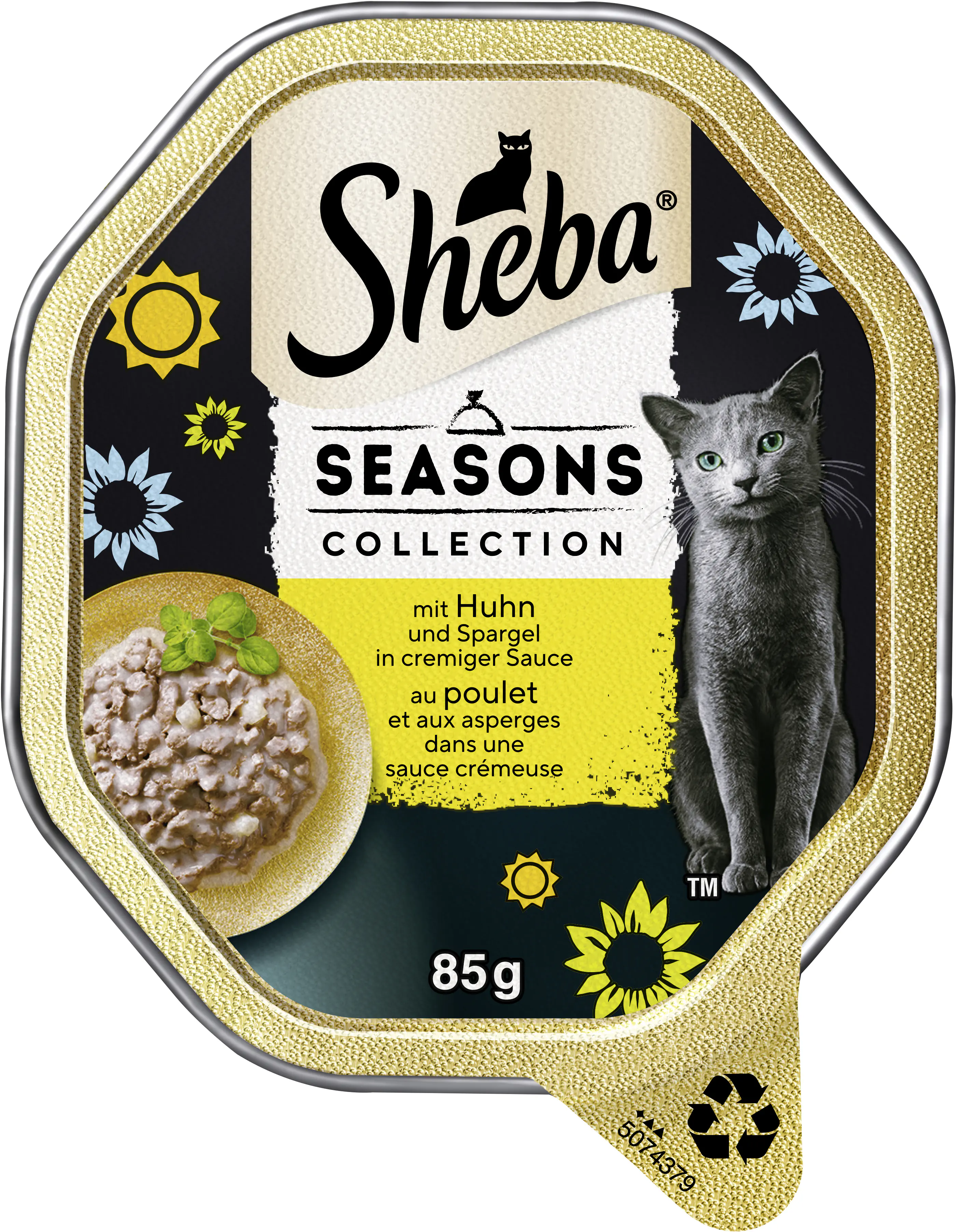 Sheba Seasons Collection Katzennassfutter Adult 85 g Lamm & Frühlingsgemüse