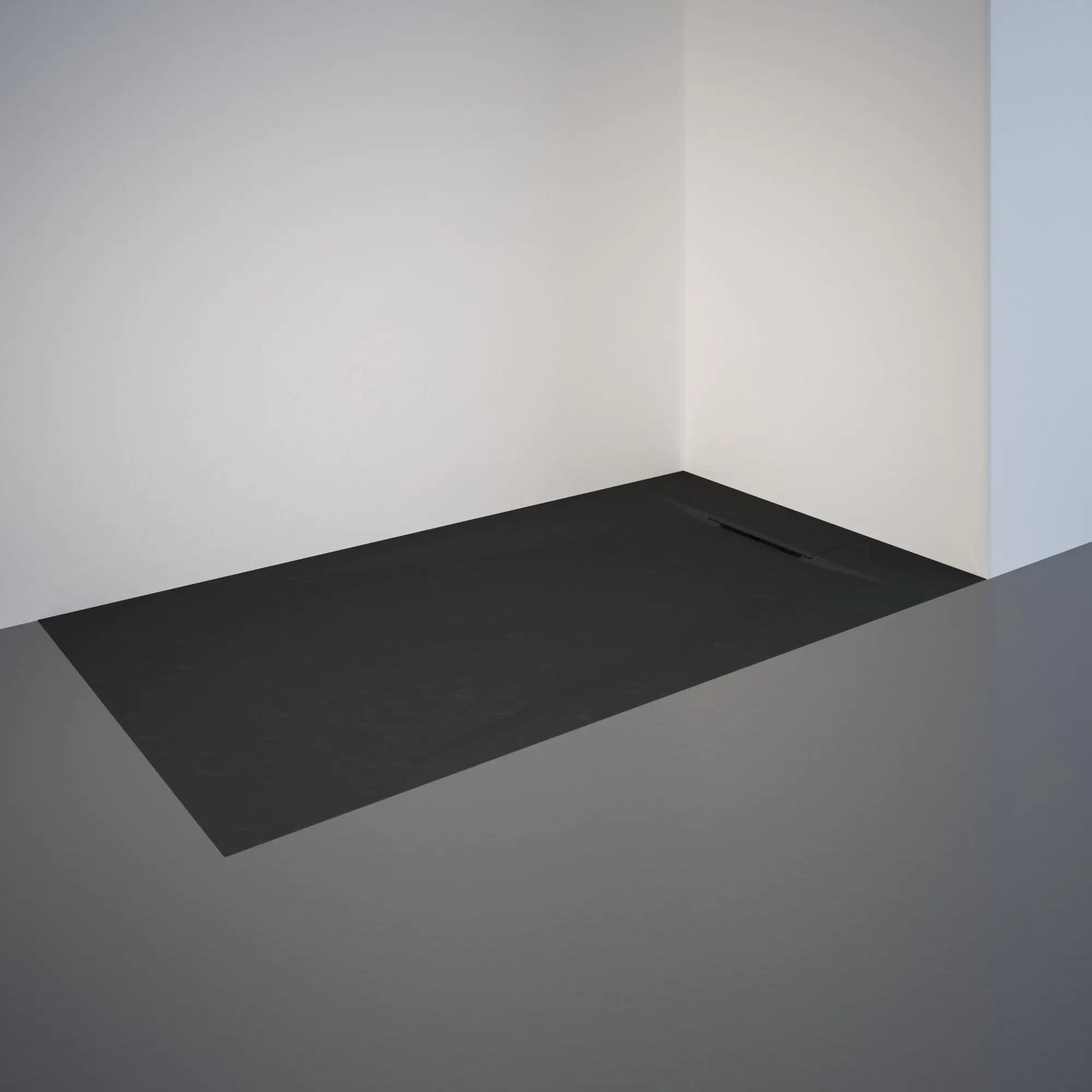 Schulte Duschwanne DWM-Tec 80 x 140 cm anthrazit