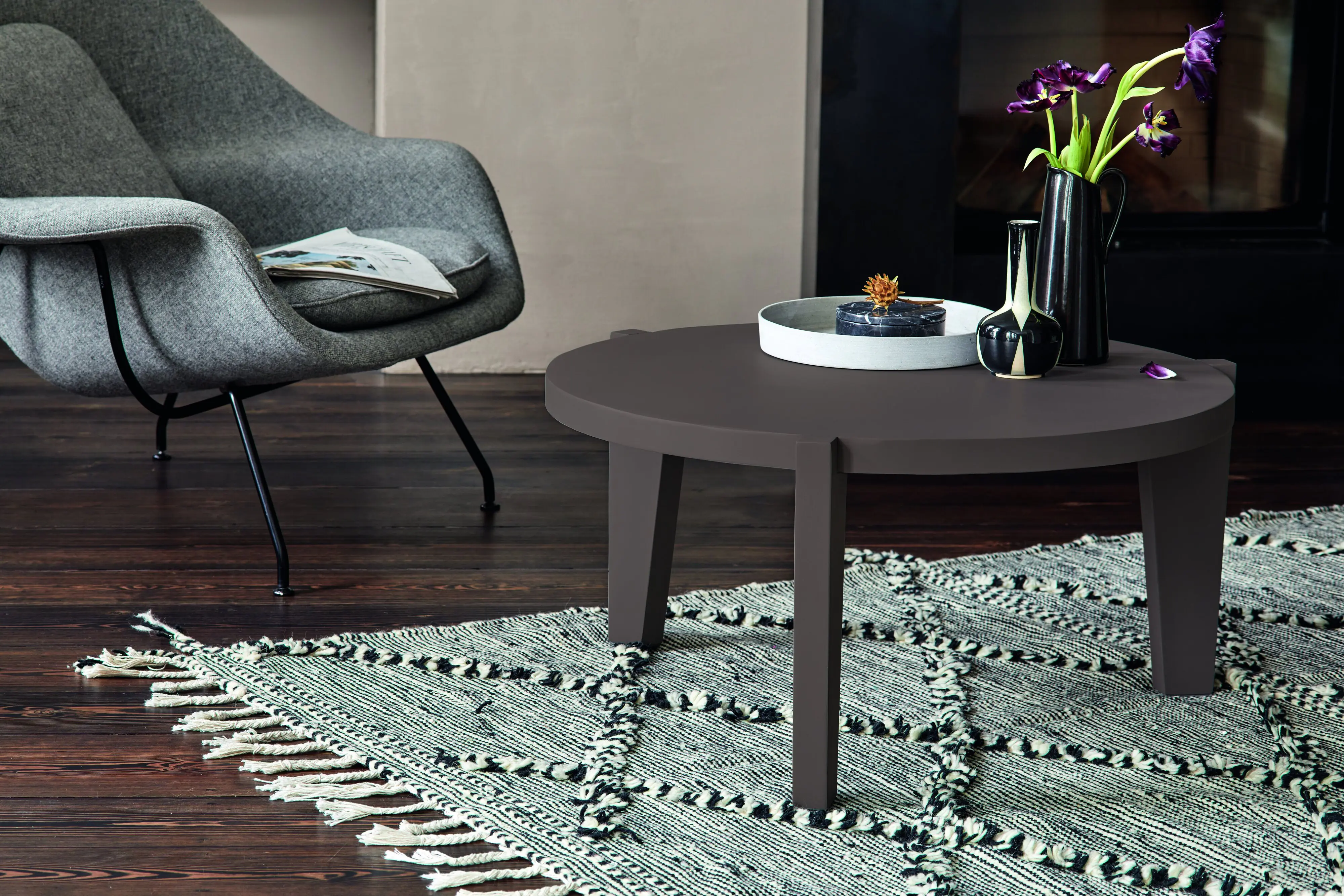 Alpina Feine Farben Lack No. 01 Stärke der Berge - grau 750 ml