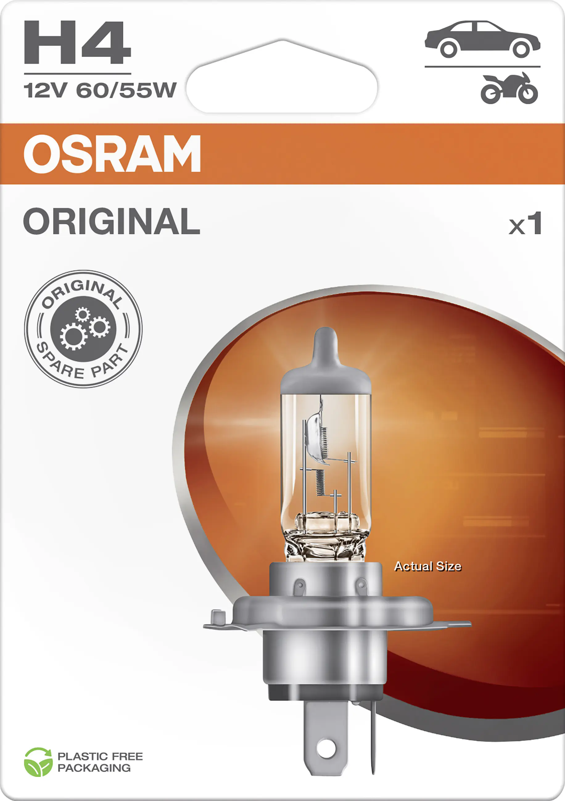 Osram Scheinwerferlampe H4 Original 2.0 Osram Scheinwerferlampe H4 Original 2.0