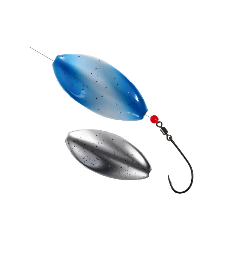 Paladin Angelköder Rotor Trout Tracker 4,4 g UV weiß/blau/silber 