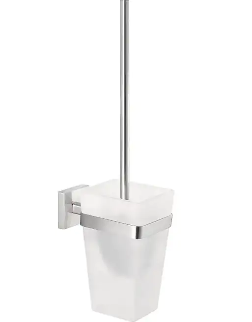 Tesa WC-Bürstenhalter EXXCLUSIV Edelstahloptik zum Kleben Tesa WC-Bürstenhalter EXXCLUSIV Edelstahloptik zum Kleben
