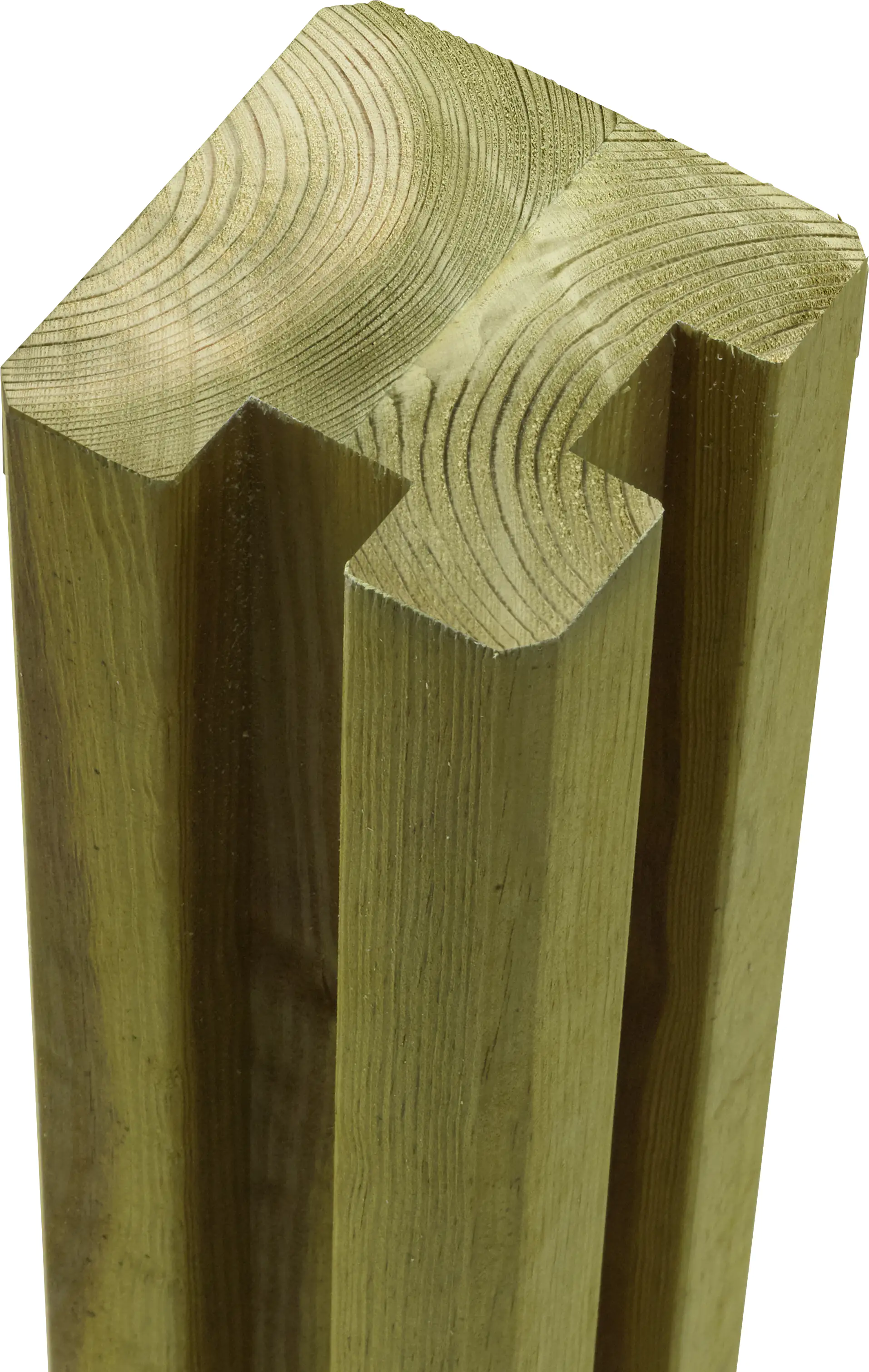 Plus Verleimter Eckpfosten 268 cm, 90 x 90mm, druckimprägniert