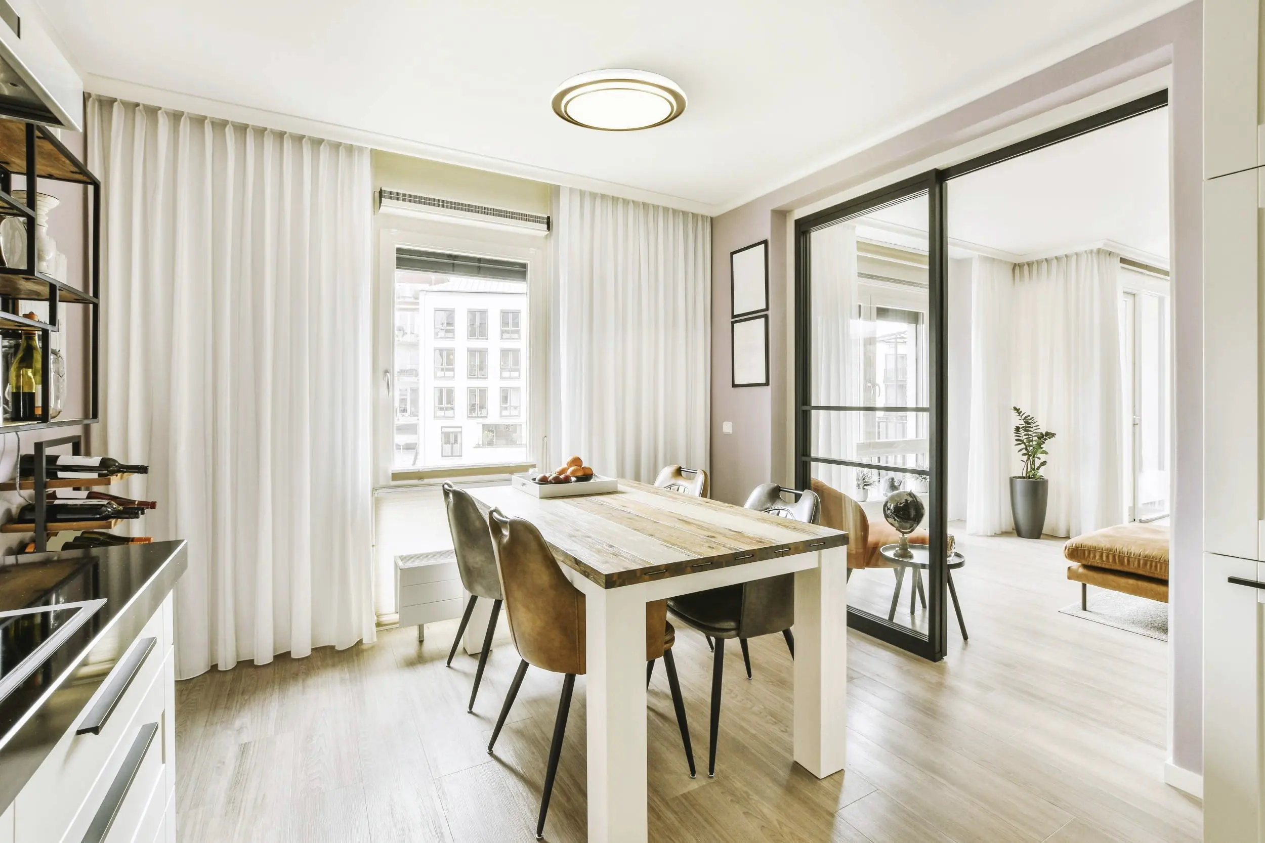 Eglo LED Deckenleuchte Moschetta gold weiß Ø 49 x 7 cm warmweiß-kaltweiß