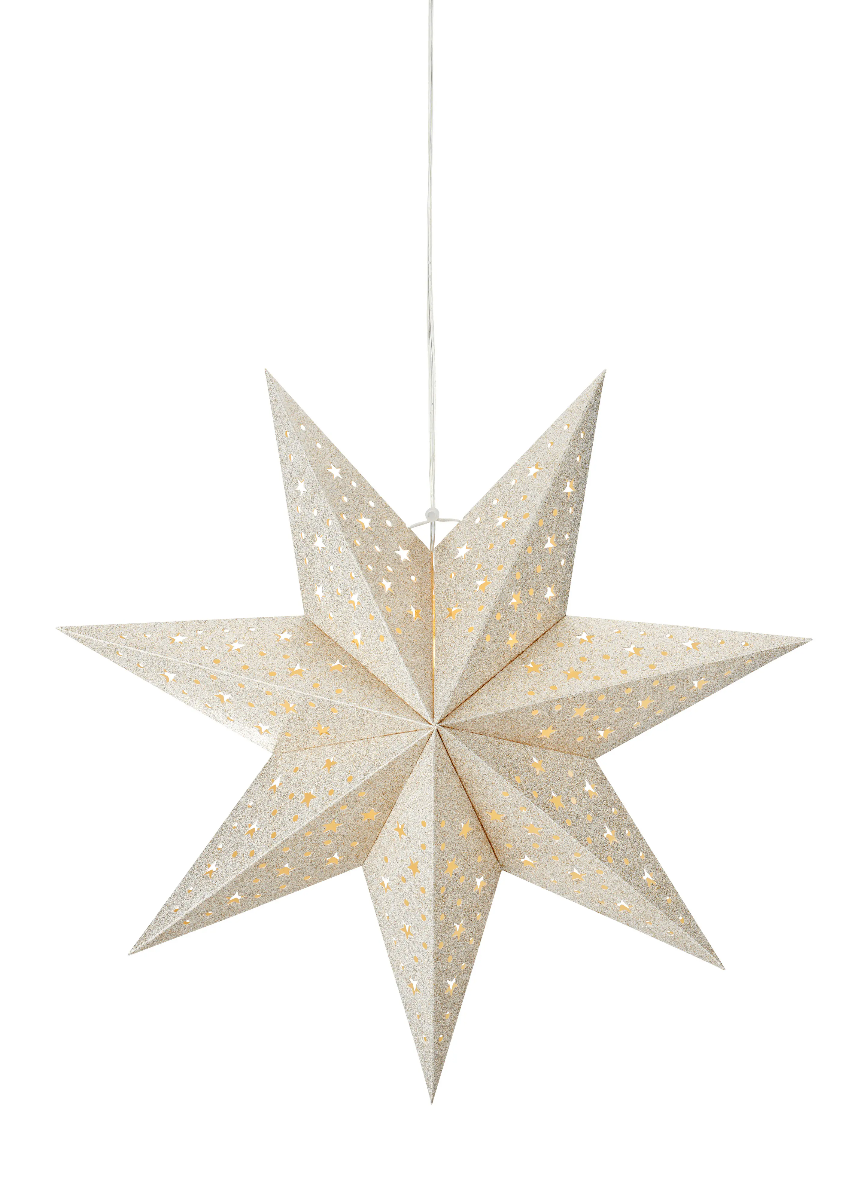 Markslöjd Hängestern Blank Ø 45 cm gold 