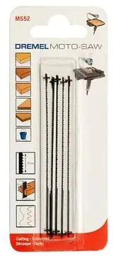 Dremel Sägeblatt MS 52 für Holz fein