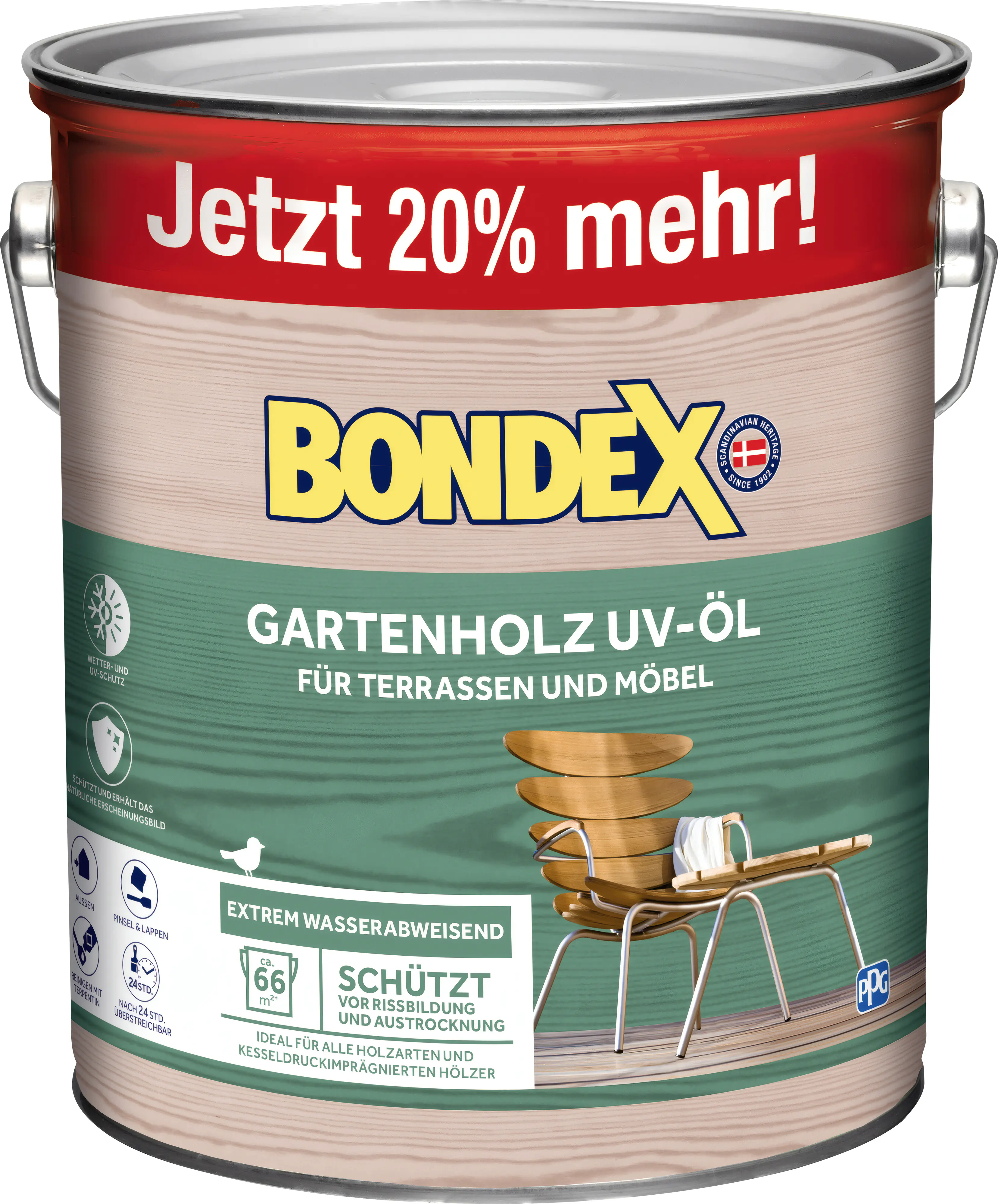 Bondex Gartenmöbel UV-Öl 3 L farblos