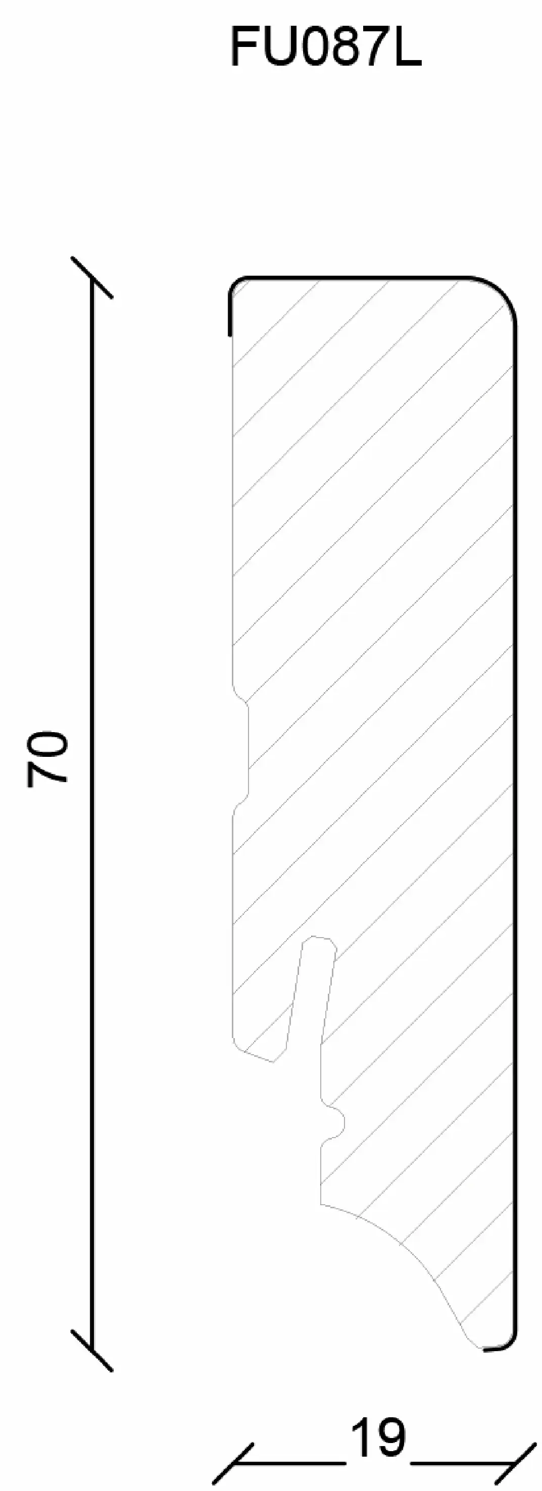 9010115225862_2444330 Neuhofer Fußleiste 240 cm 70 x 19 mm Ölschiefer
