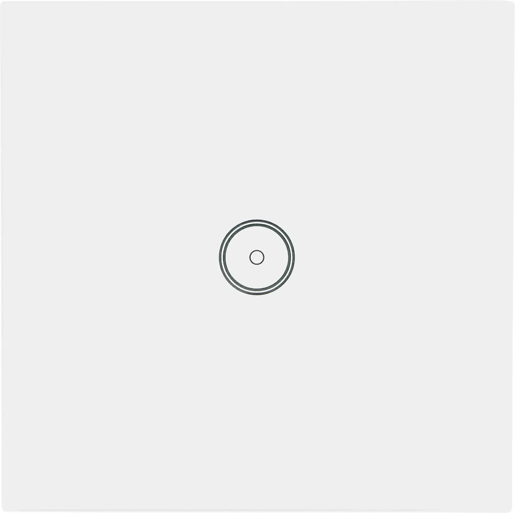 Unitec WIFI Touch Schalter weiß Glasoptik steuerbar per Tuya-App